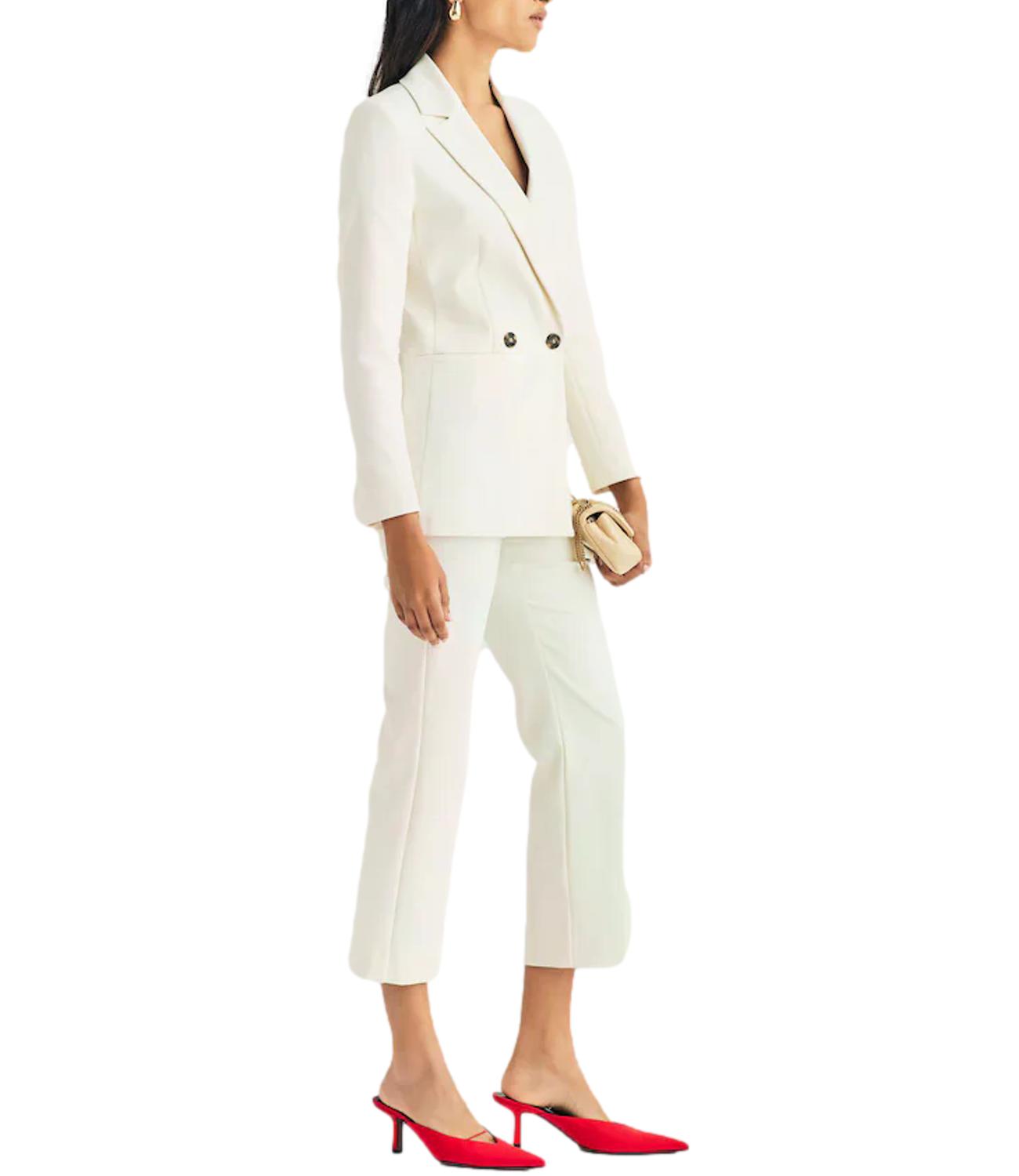 Emme Marella Giacca Emmrum1 Bianco Lana Donna