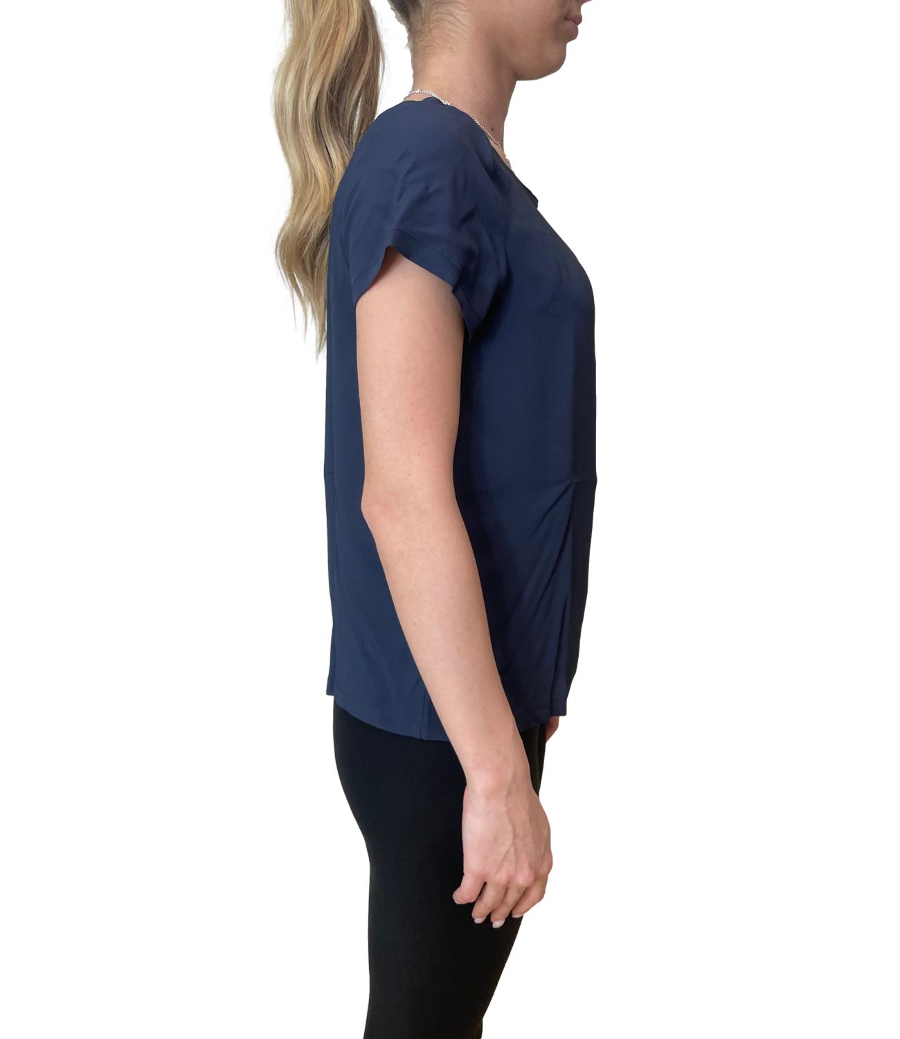 Emme Marella Blusa Emmcartone Blu Donna