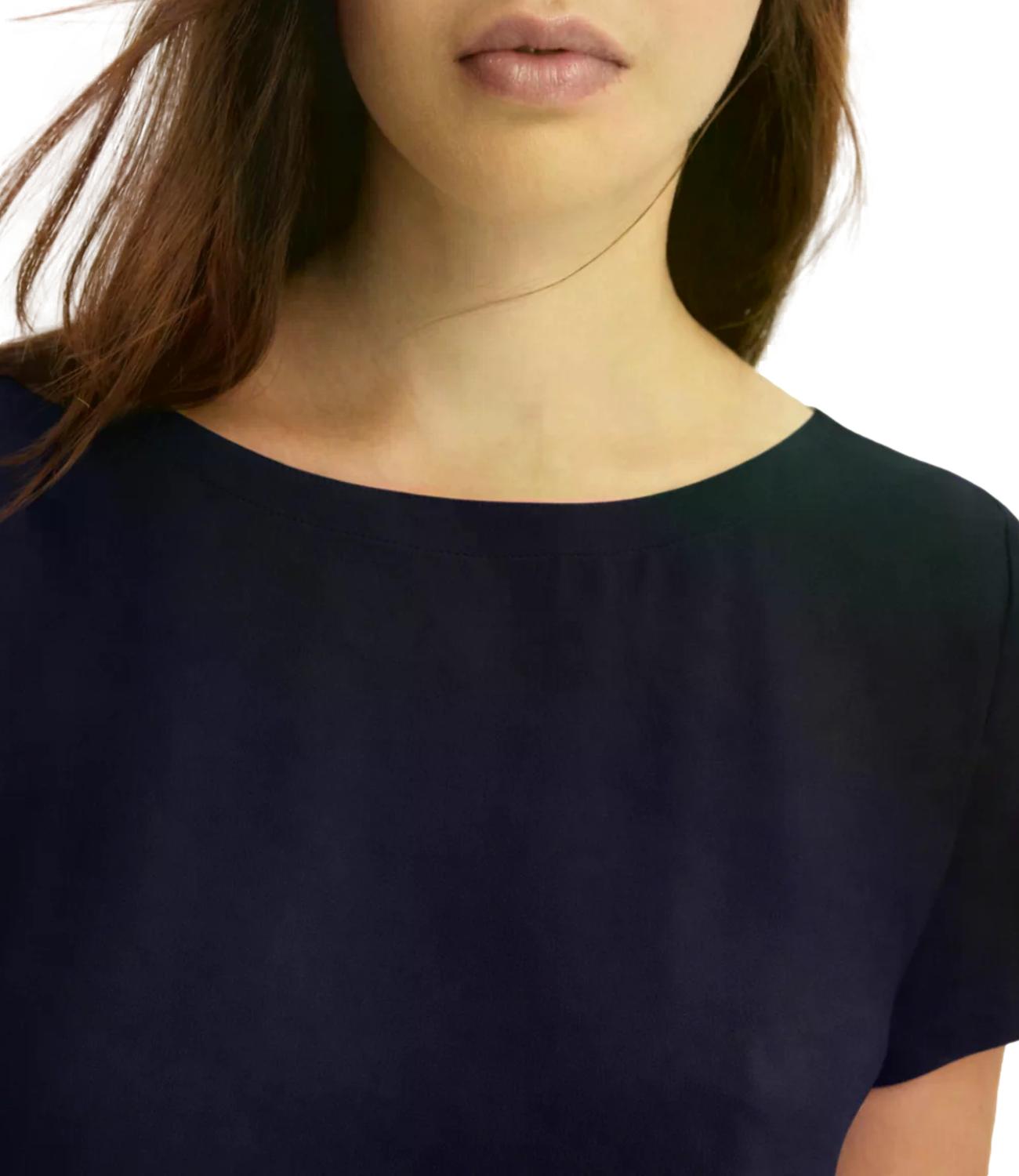 Emme Marella Blusa Emmcartone Blu Donna