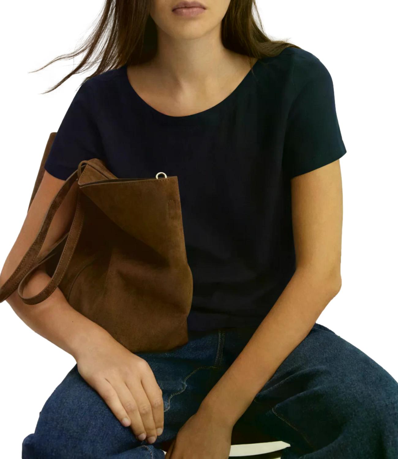 Emme Marella Blusa Emmcartone Blu Donna