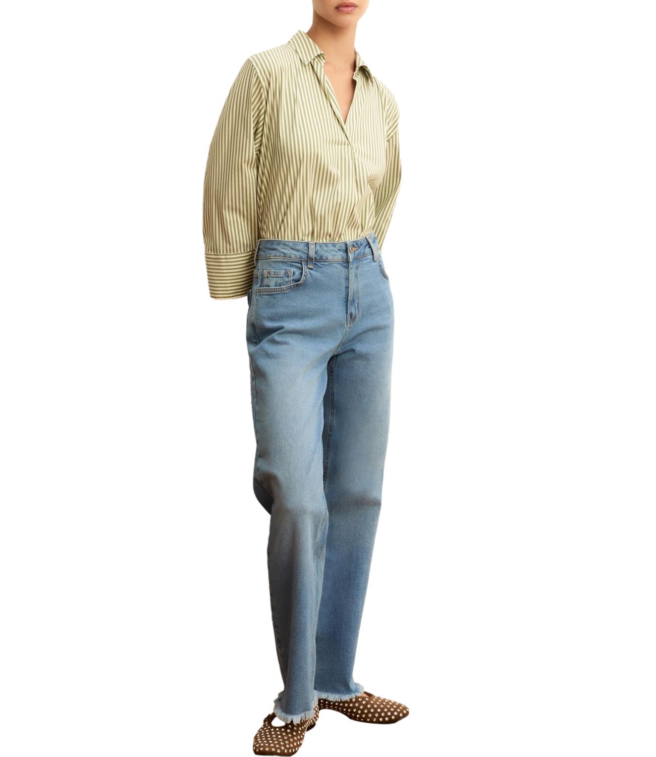 Emme Marella Blusa Emmadorno Verde Donna
