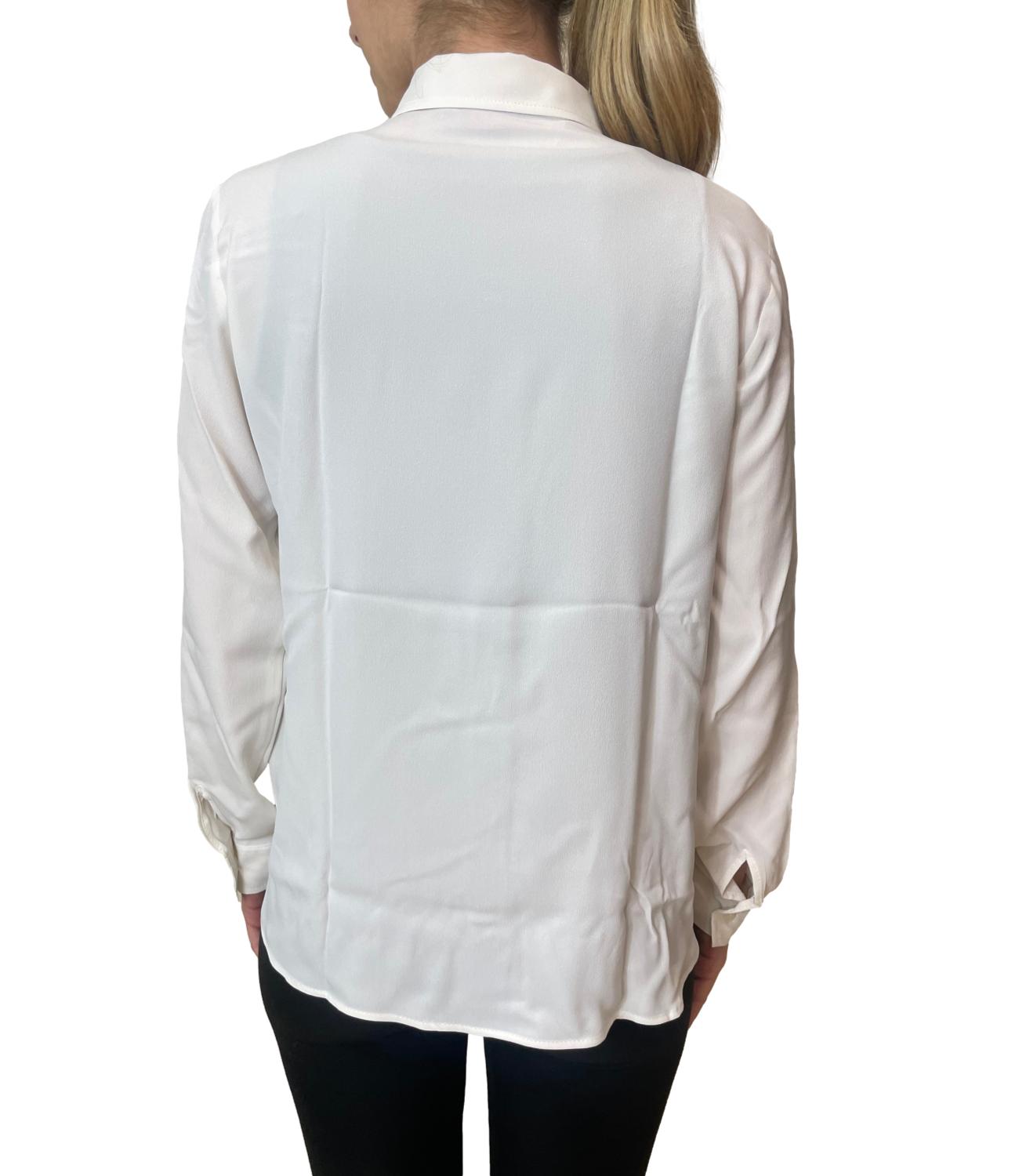 Emme Marella Camicia Emmfaro Bianco Lana Donna