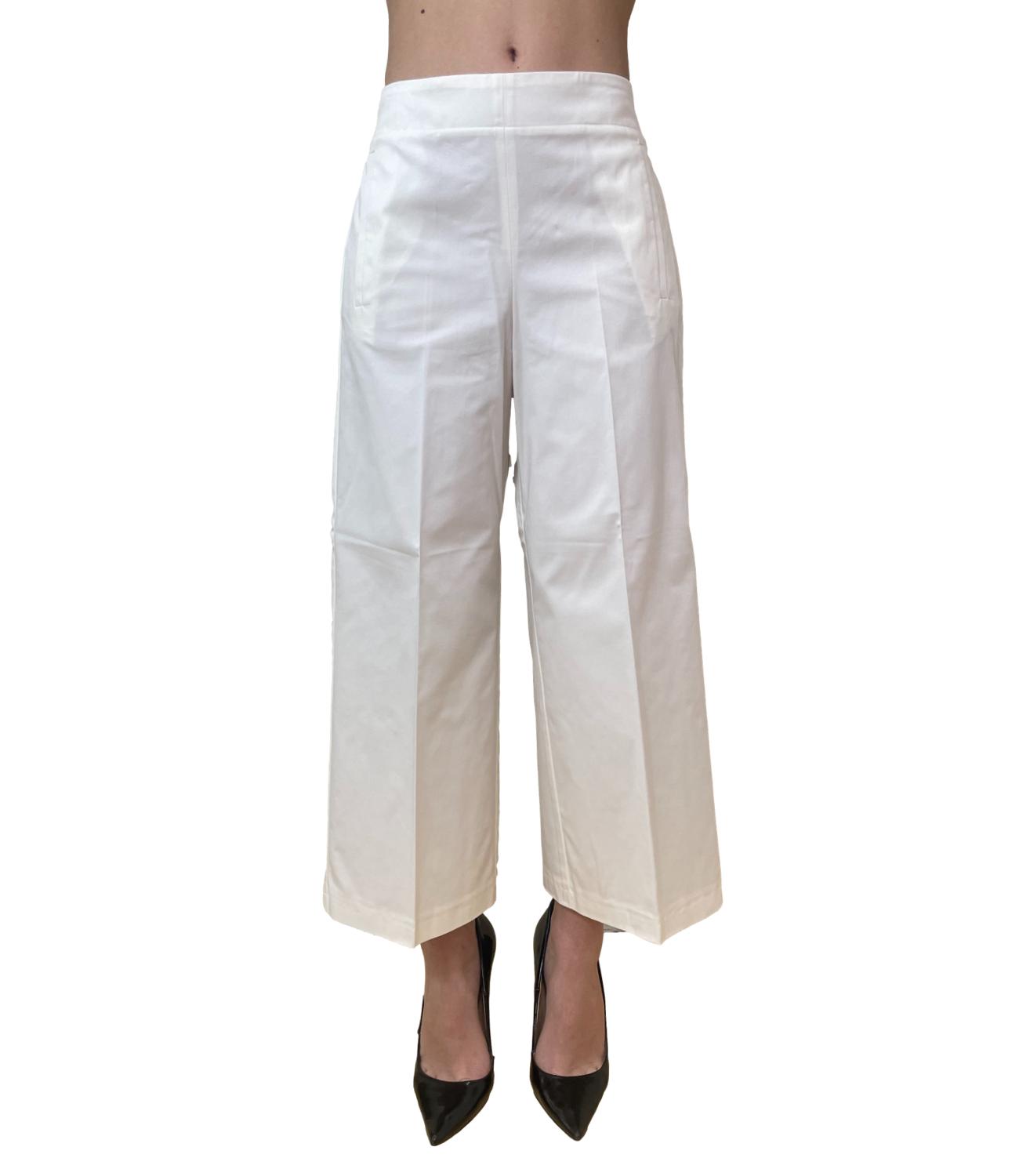 Emme Marella pantalone Emmdischi bianco donna