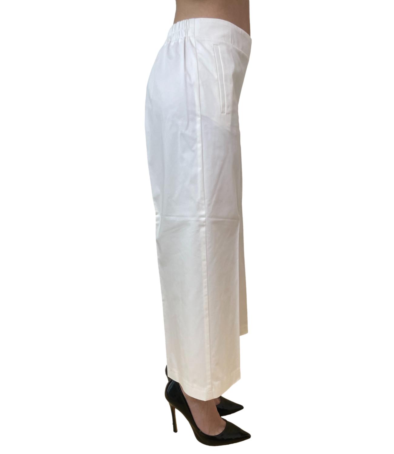 Emme Marella pantalone Emmdischi bianco donna