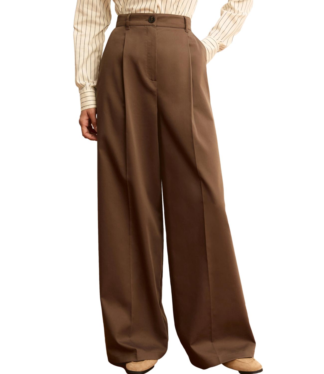 Emme Marella Pantaloni Emmaceri Kaki Donna