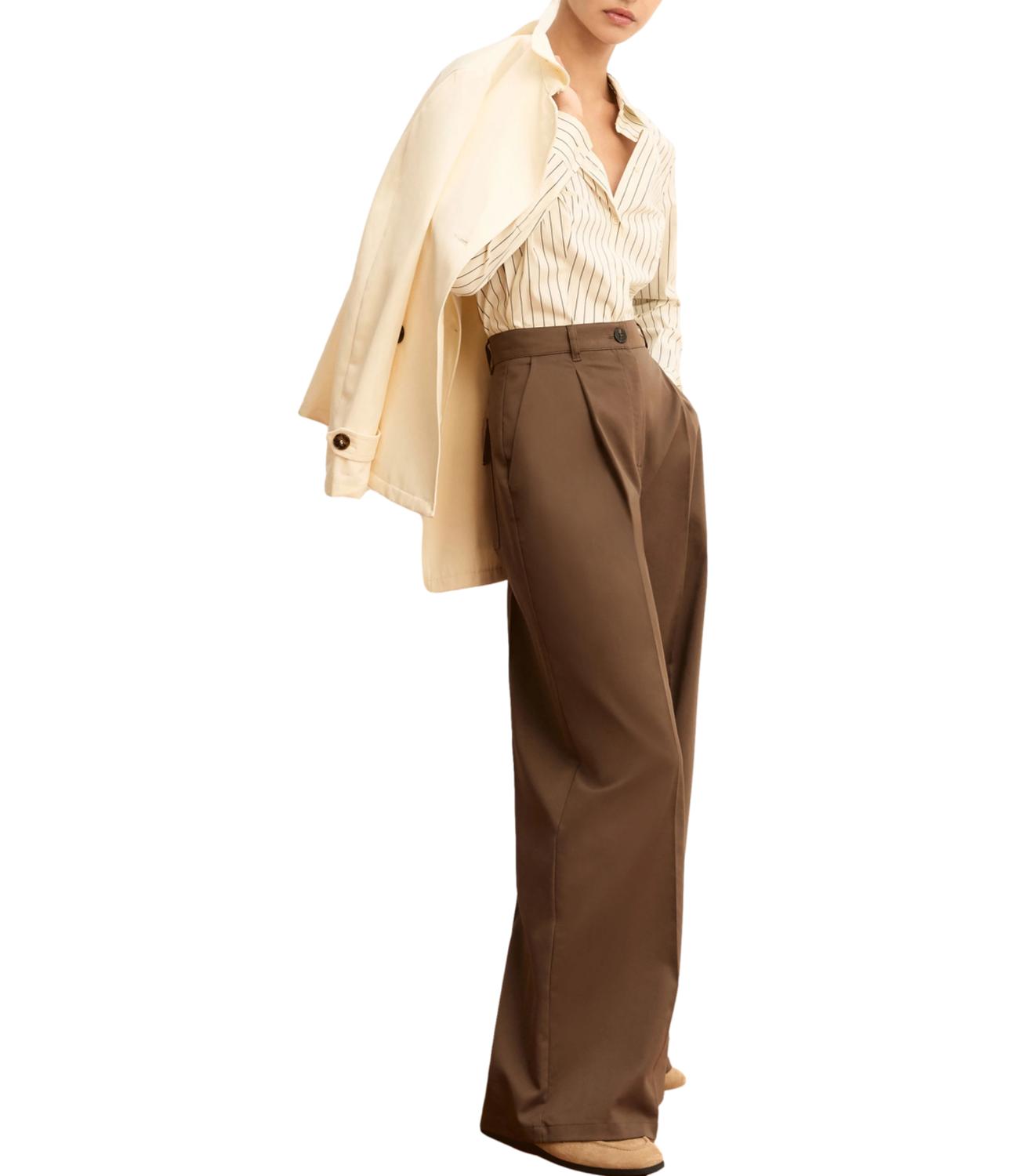Emme Marella Pantaloni Emmaceri Kaki Donna