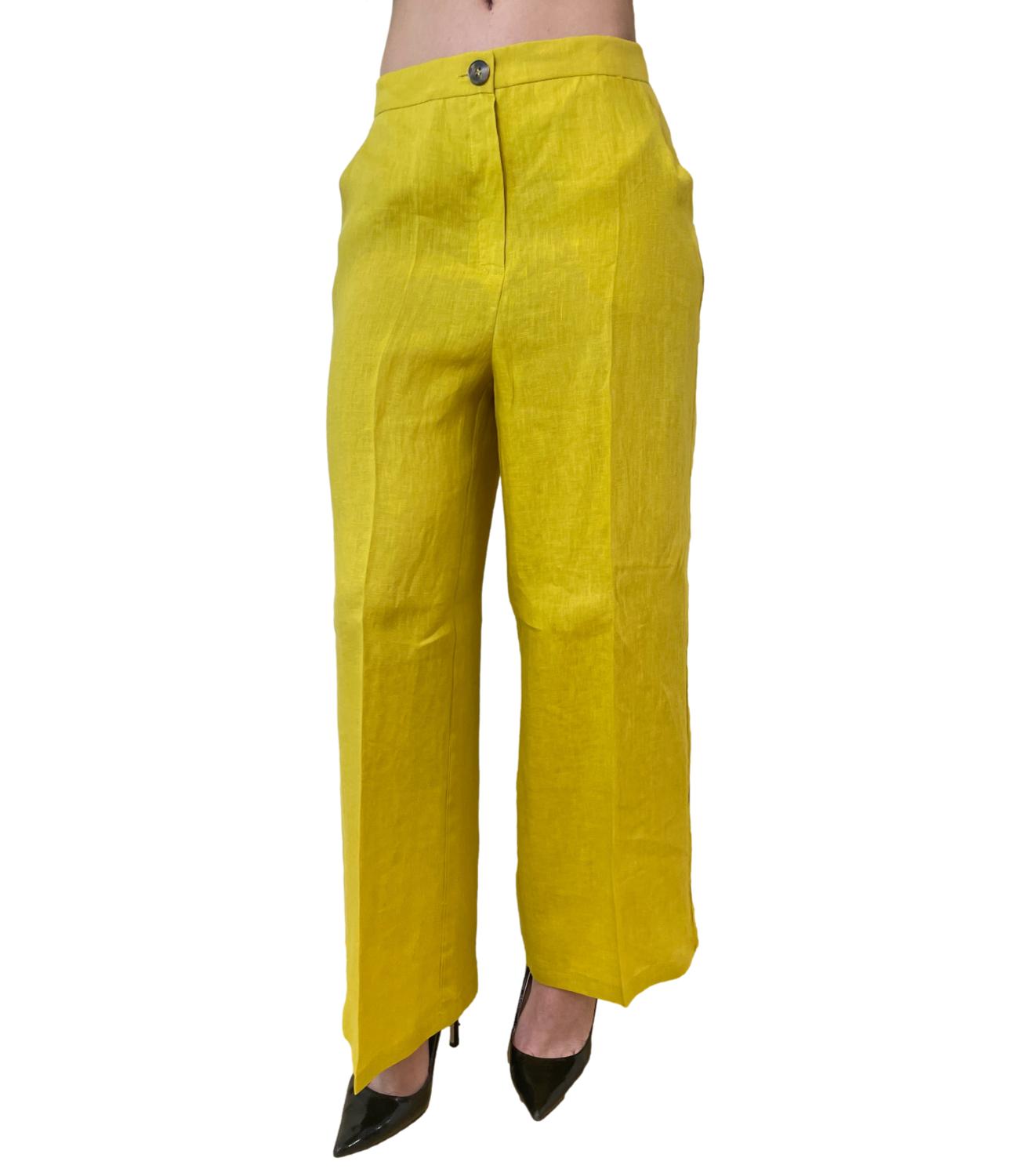 Emme Marella pantalone Emmclava senape donna