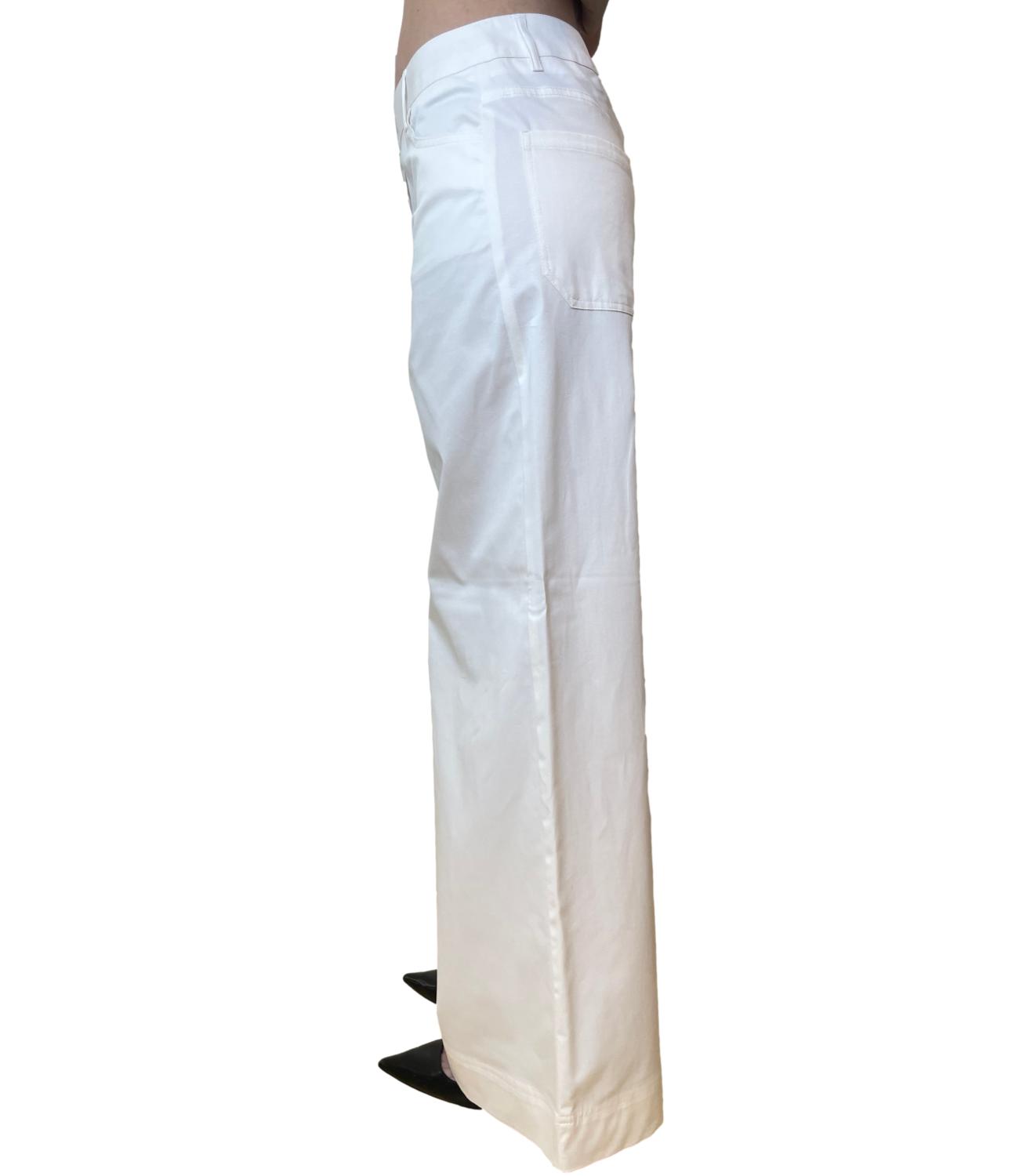 Emme Marella Pantalone Emmrive Bianco Donna