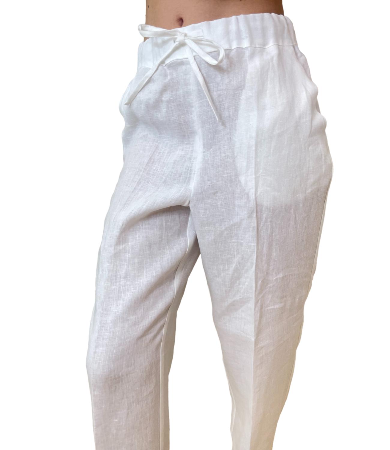 Emme Marella pantalone Emmsauna bianco donna