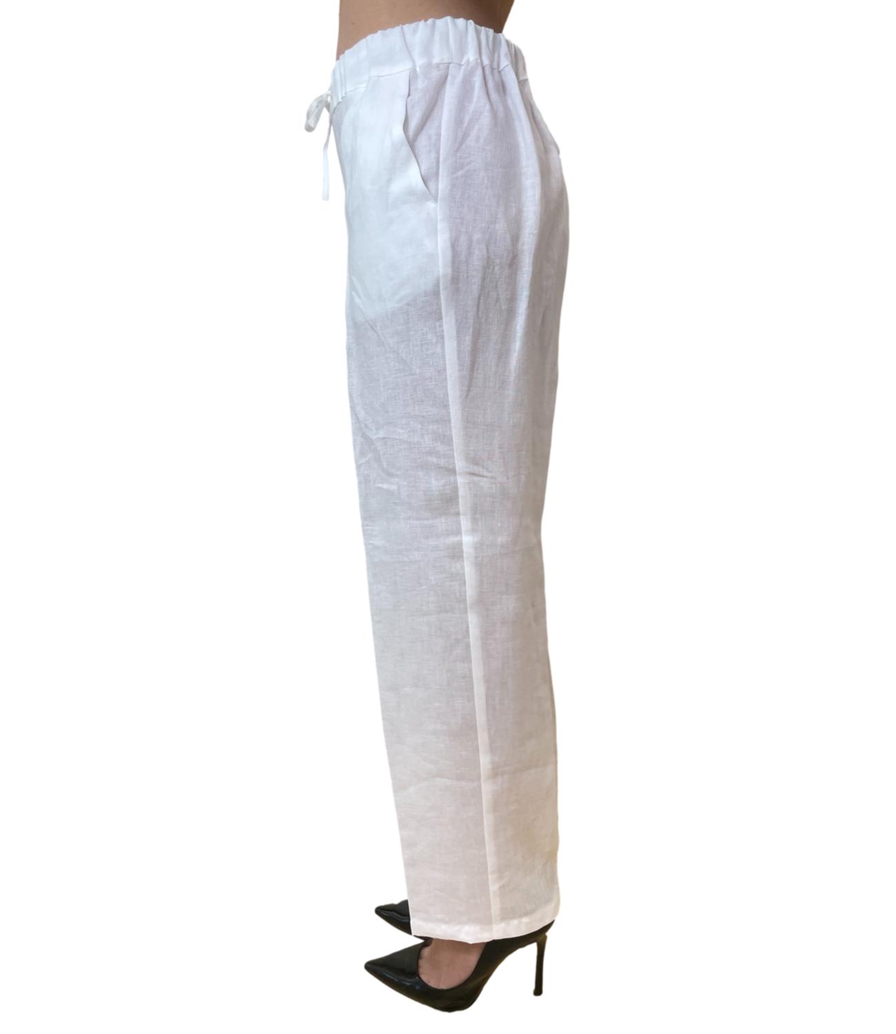 Emme Marella pantalone Emmsauna bianco donna