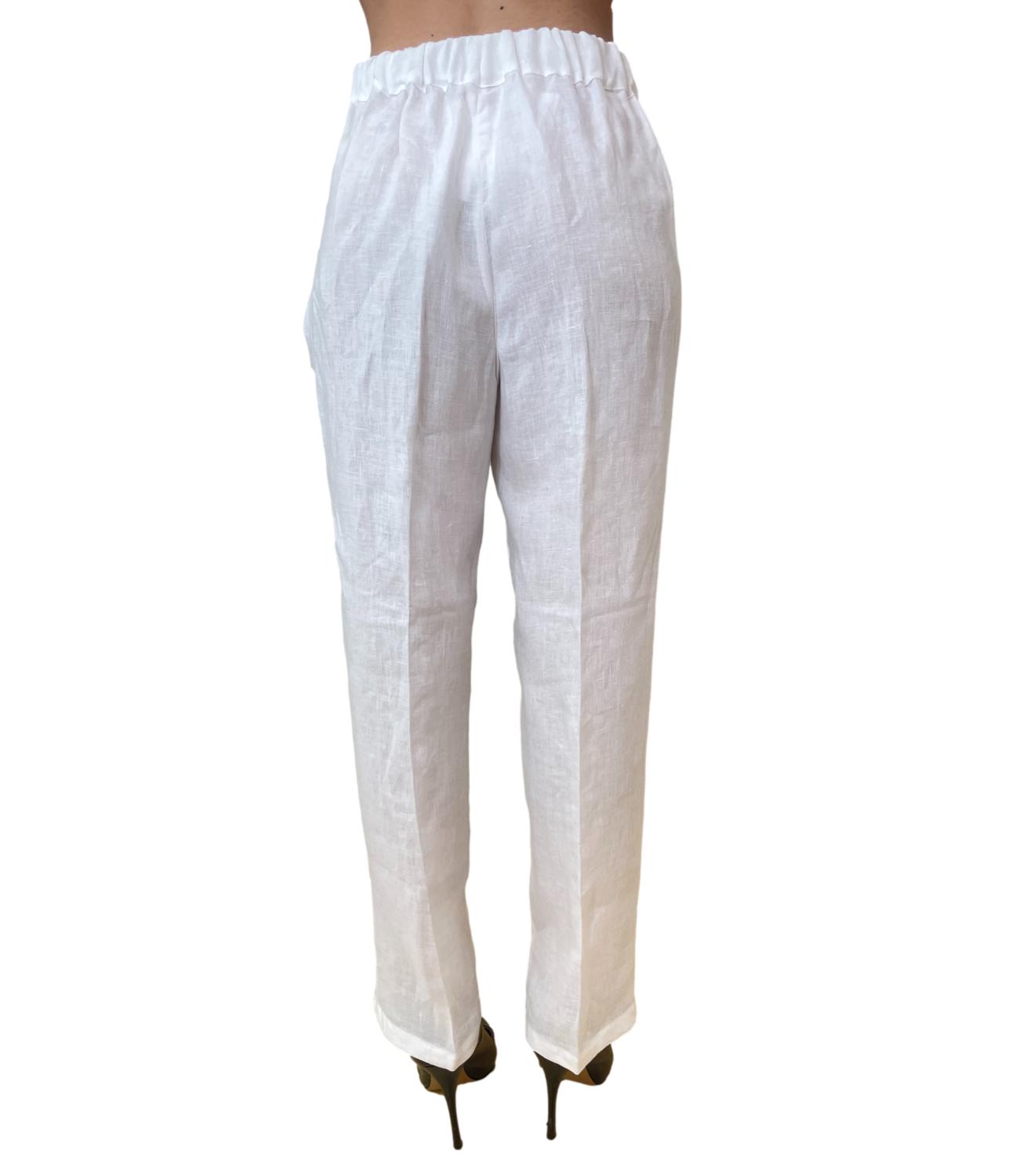 Emme Marella pantalone Emmsauna bianco donna