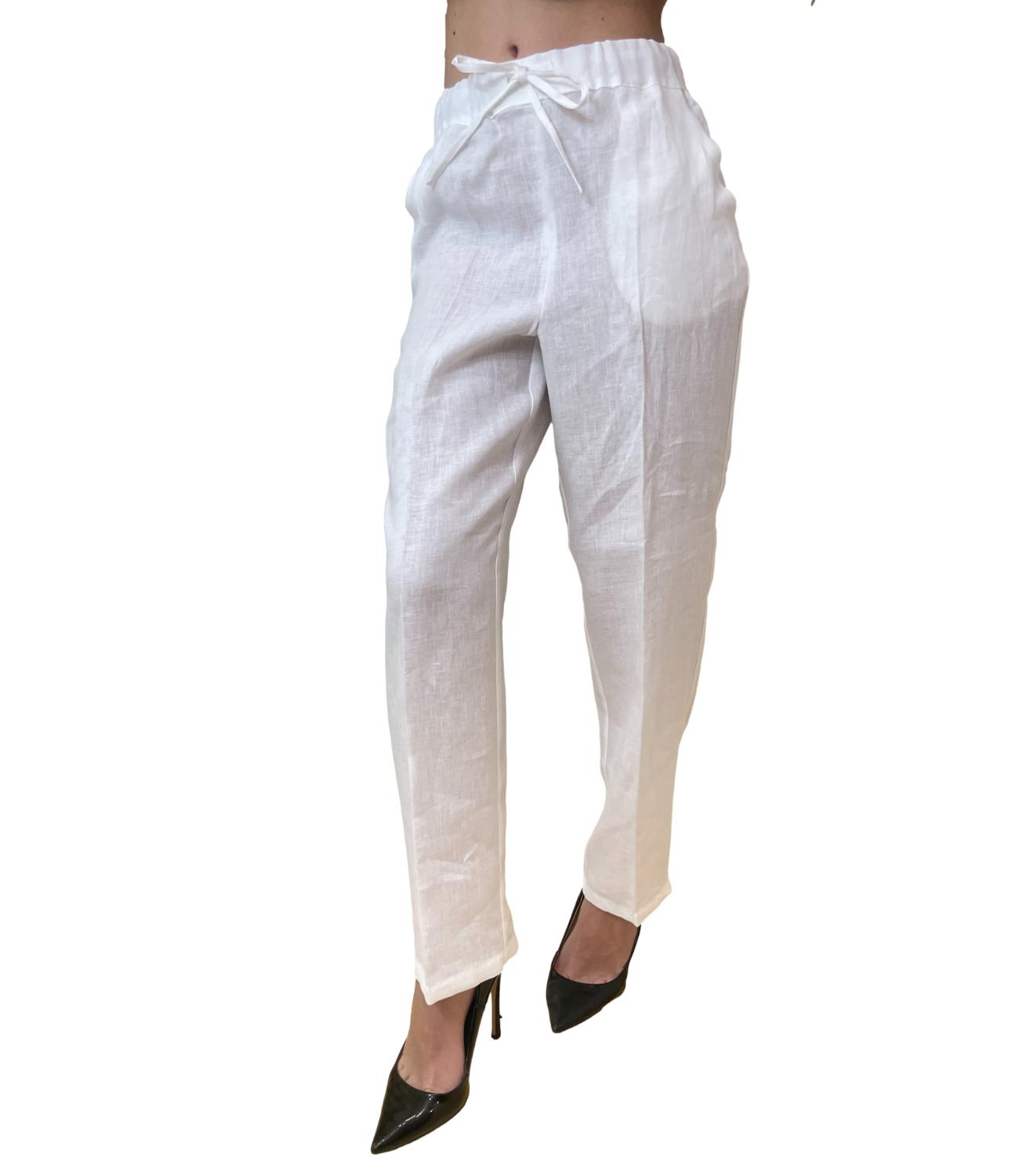 Emme Marella pantalone Emmsauna bianco donna
