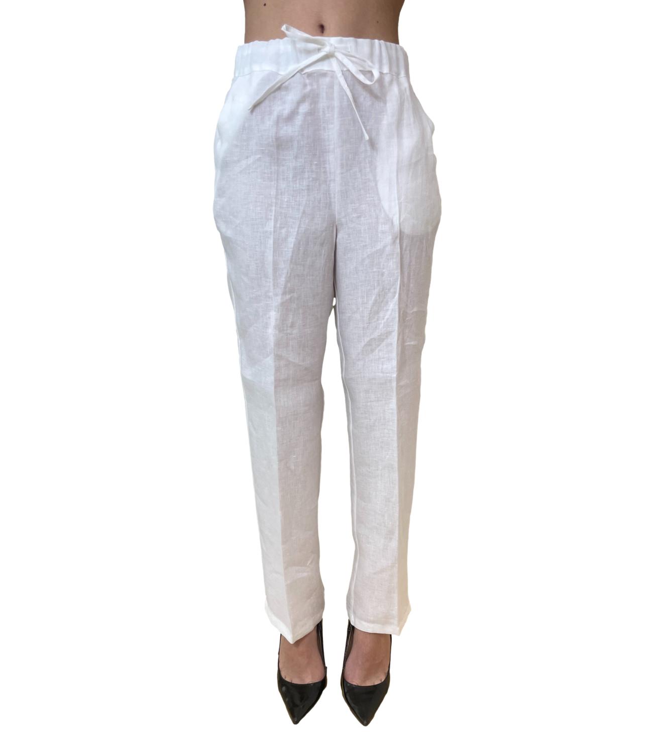 Emme Marella pantalone Emmsauna bianco donna