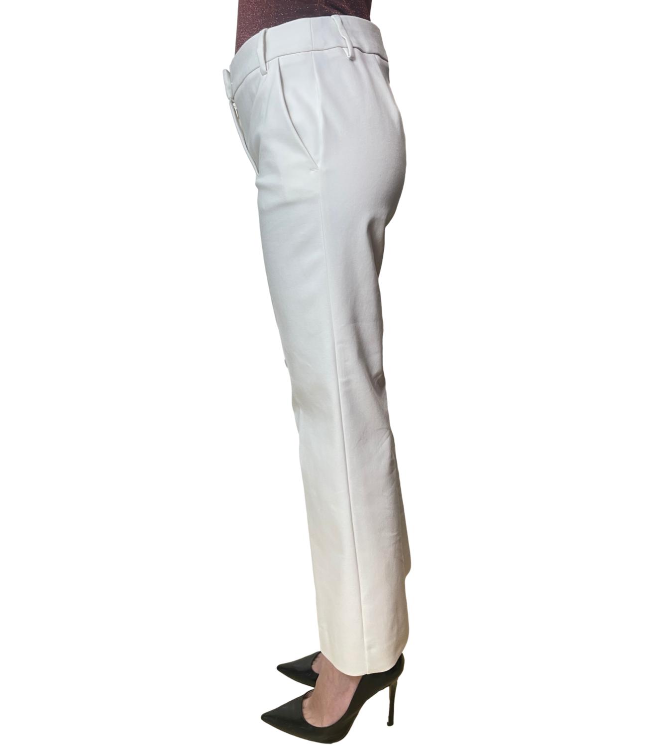 Emme Marella Pantalone Emmrum2 Bianco Lana Donna