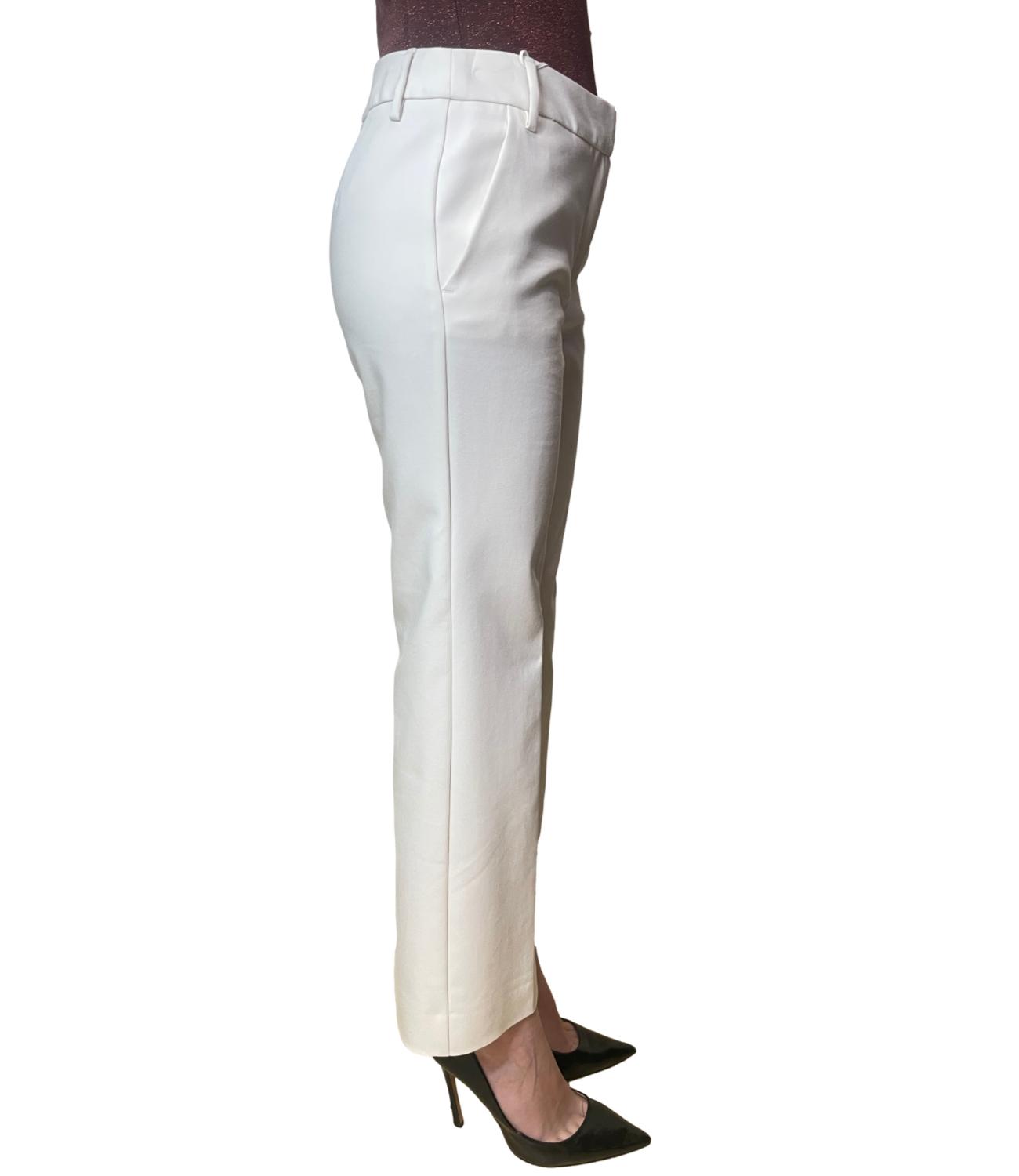 Emme Marella Pantalone Emmrum2 Bianco Lana Donna