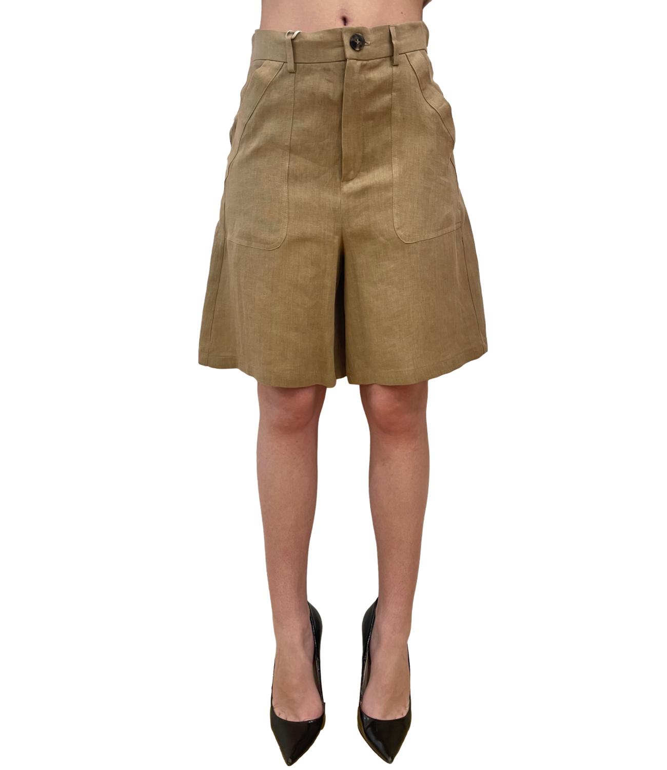 Emme Marella Short Emmadorni Ecru Donna