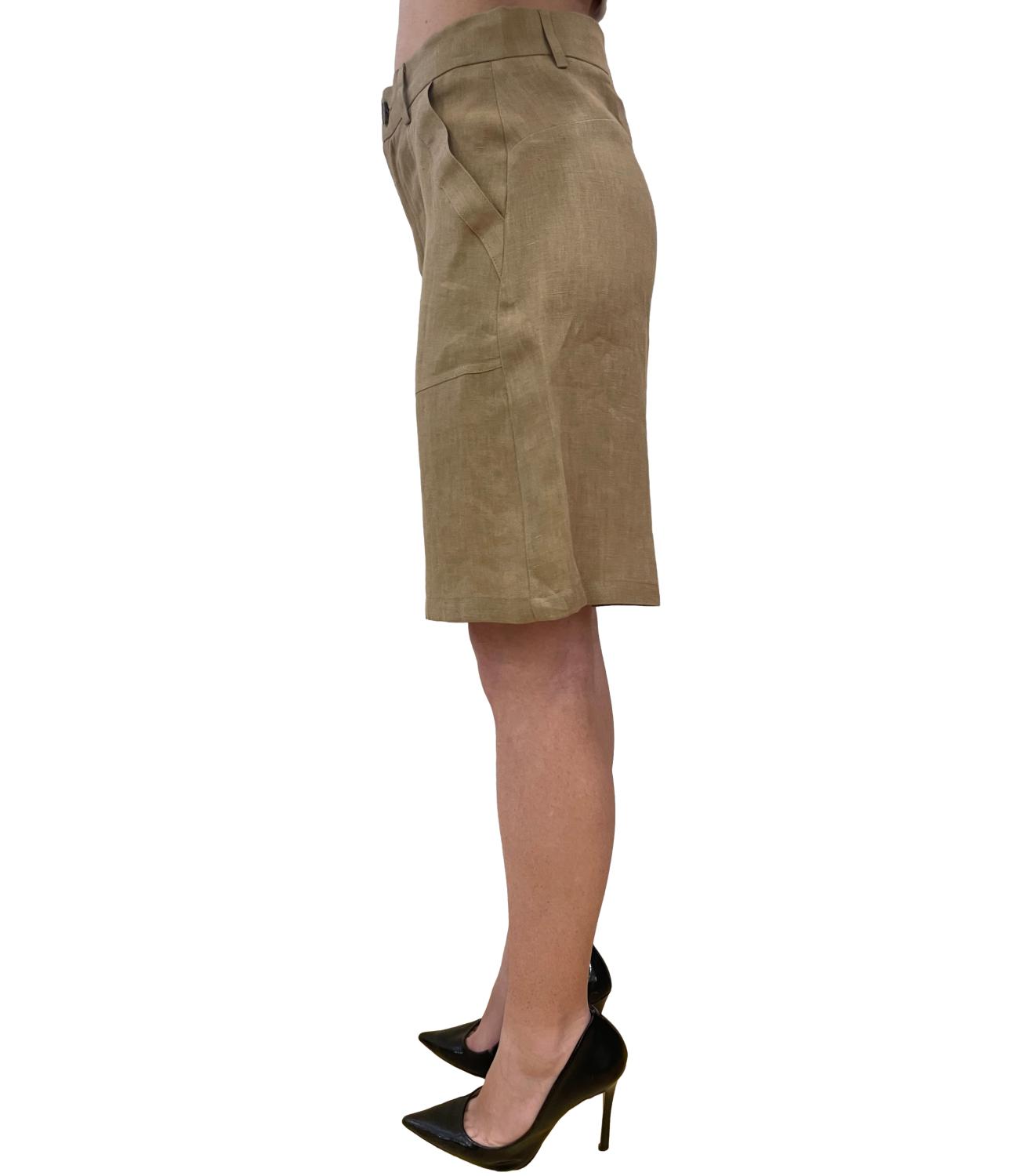 Emme Marella Short Emmadorni Ecru Donna