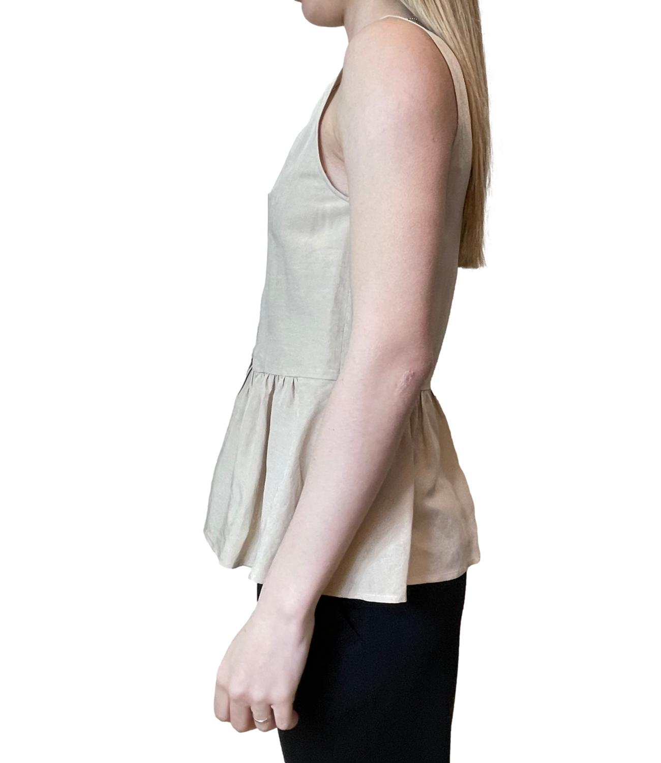Emme Marella Top Emmelmo Beige Donna