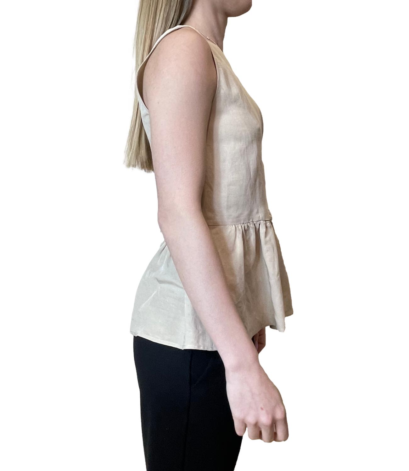 Emme Marella Top Emmelmo Beige Donna