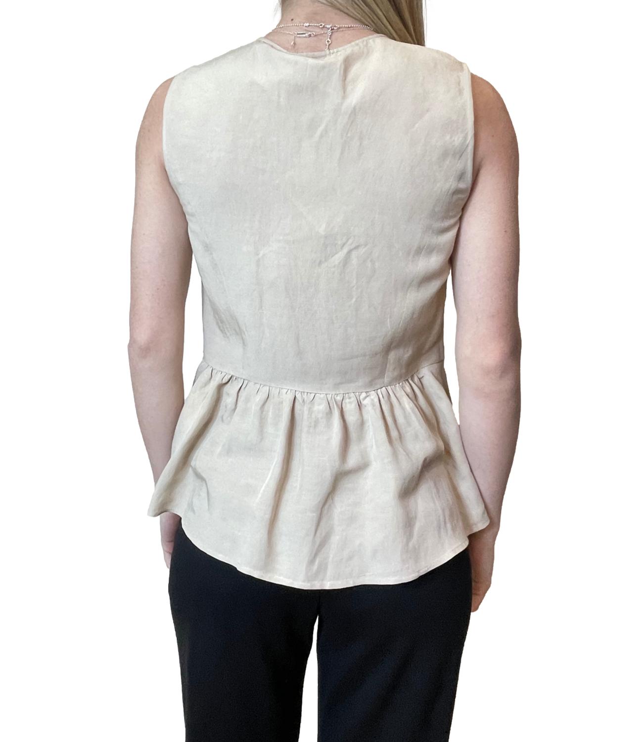 Emme Marella Top Emmelmo Beige Donna