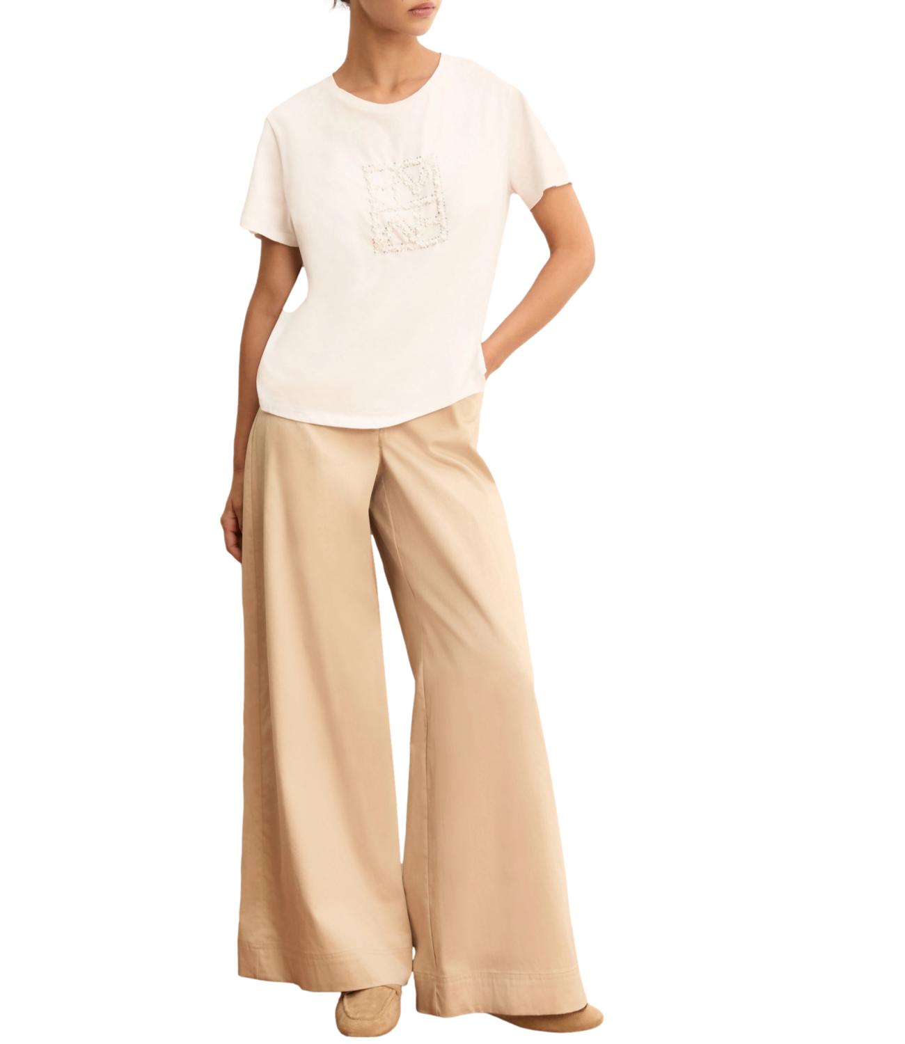 Emme Marella T-Shirt Emmtema Bianco Donna