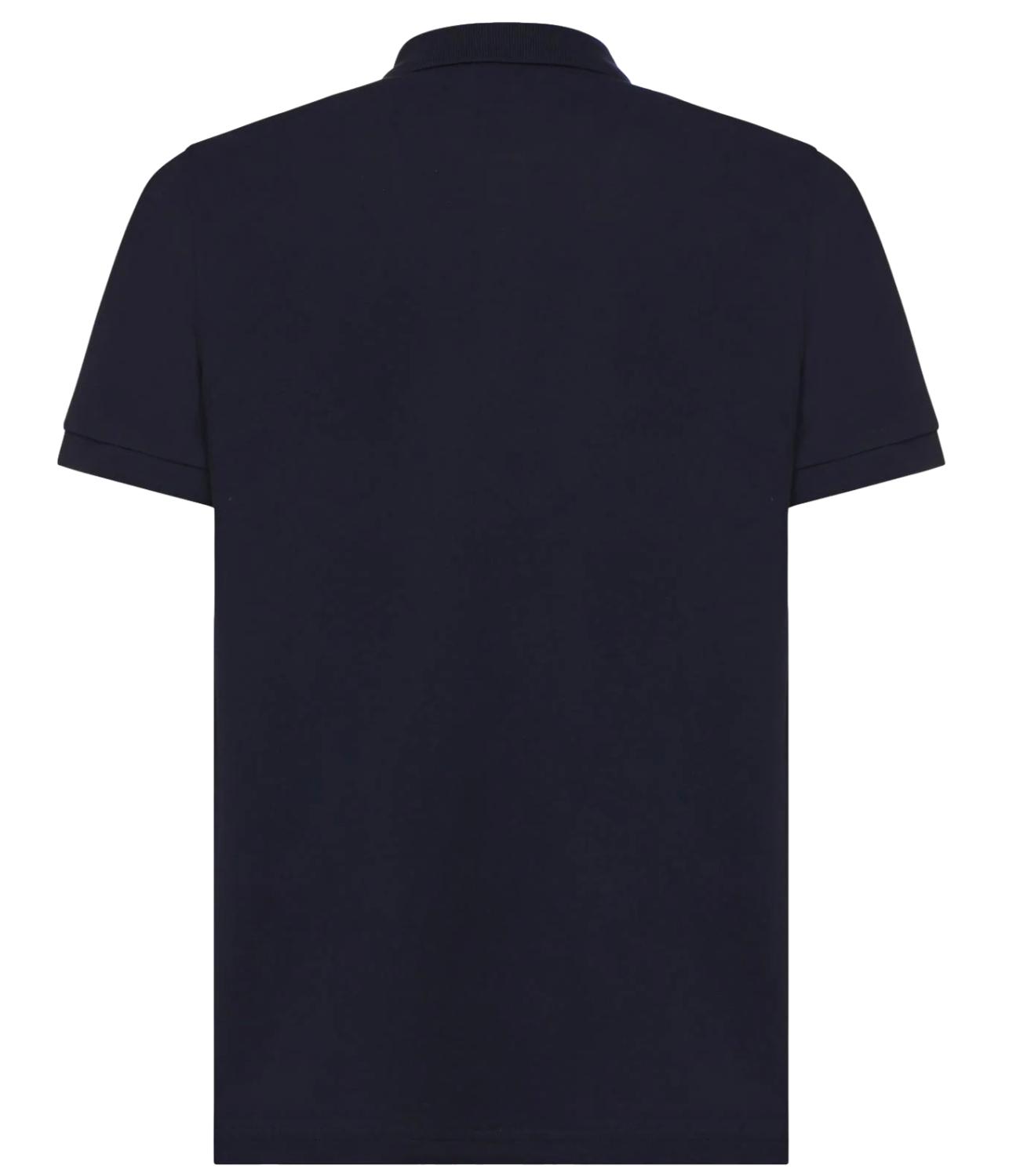 Fay Polo Piquet Stretch blu uomo