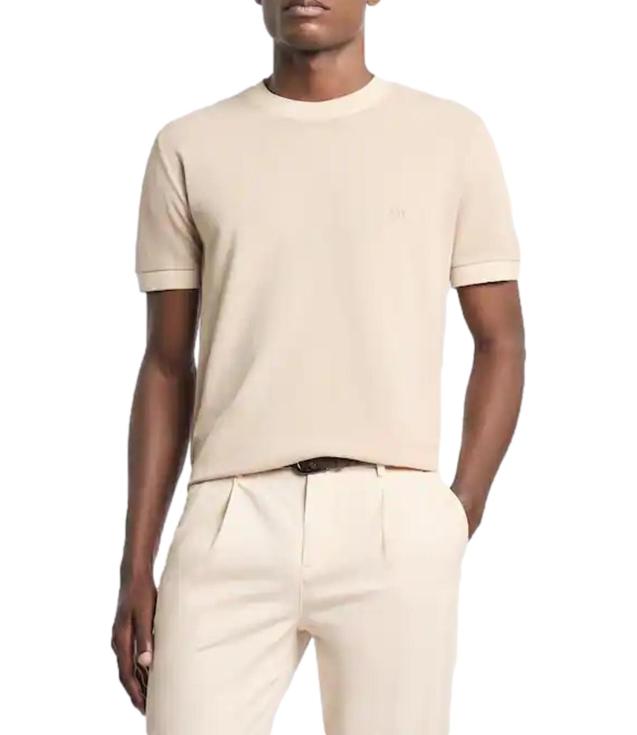 Fay T-shirt in Piquet di Cotone corda uomo