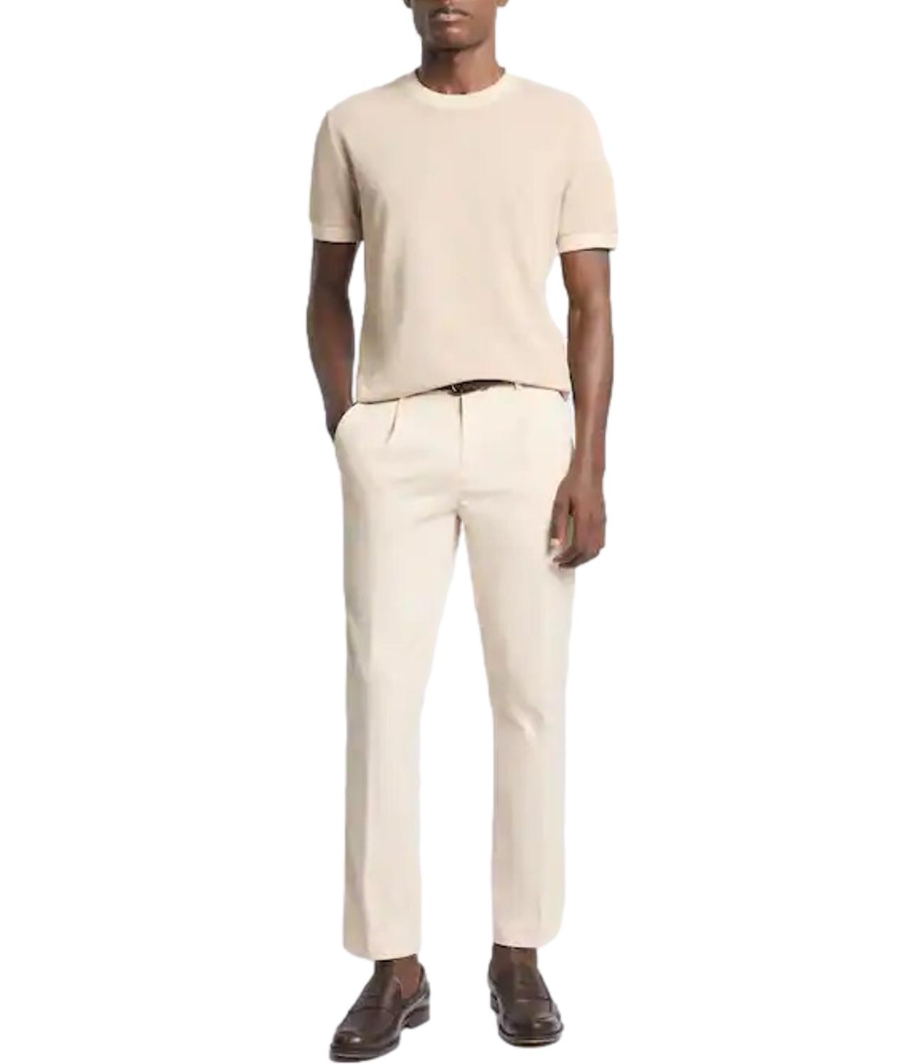 Fay T-shirt in Piquet di Cotone corda uomo