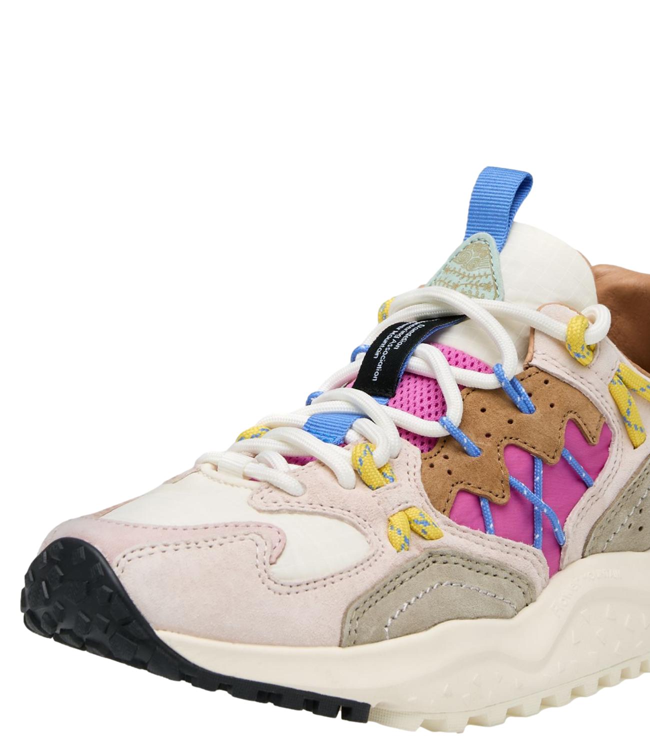 Flower Mountain Sneakers Cipria/Stone/Fuchsia Donna