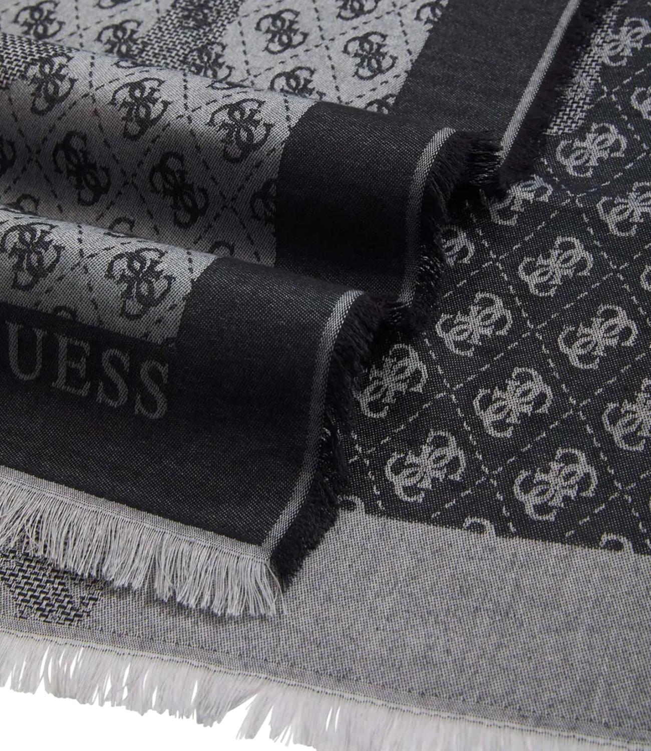 Guess Foulard Erica Nero Donna