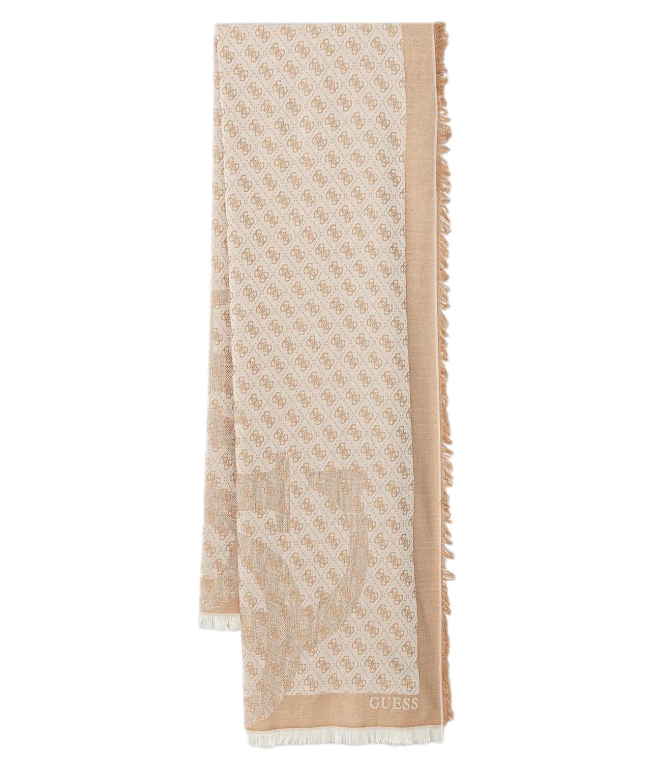 Guess Foulard Erica Beige Donna