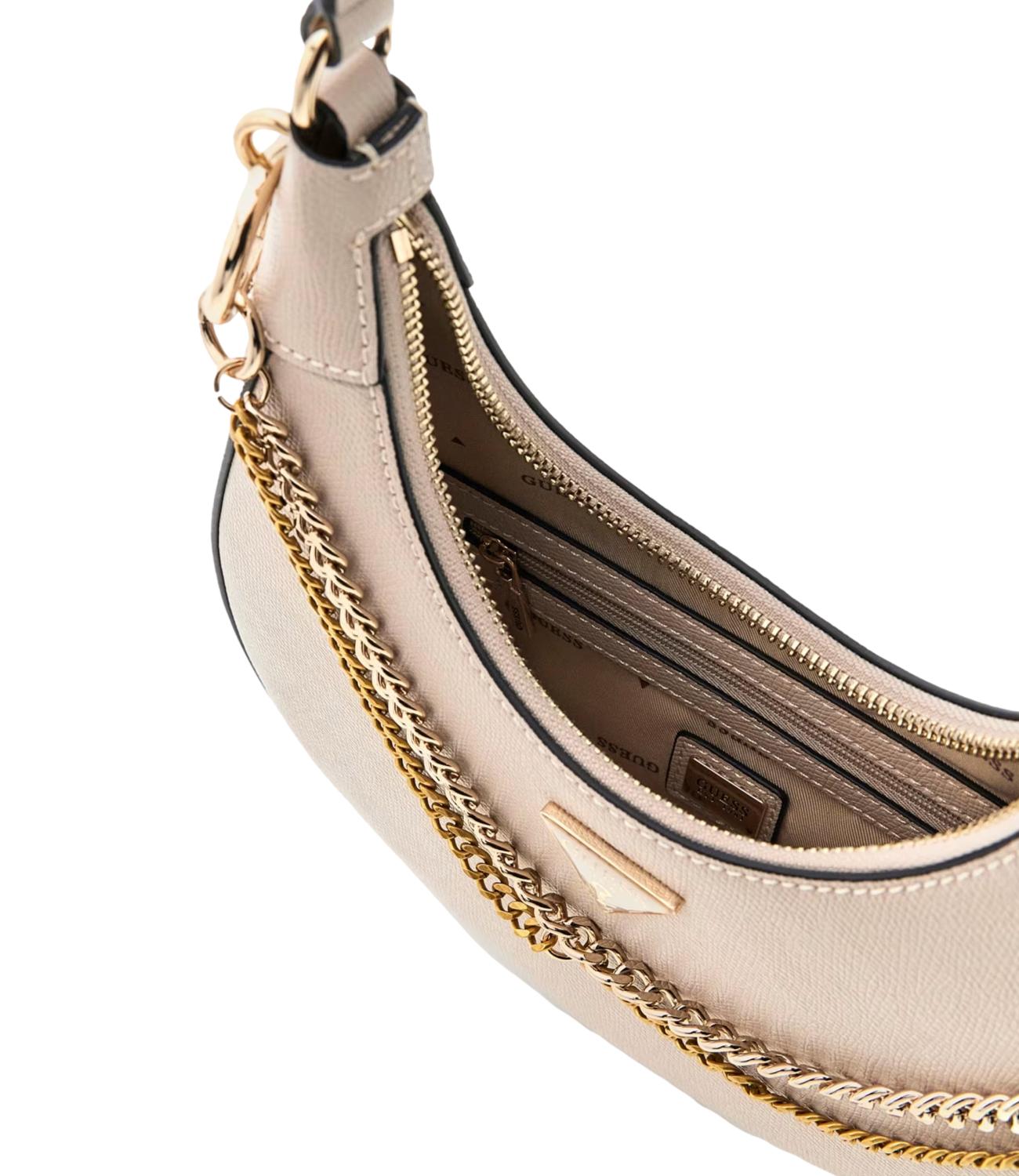 Guess Borsa DAVINA Light Taupe Donna