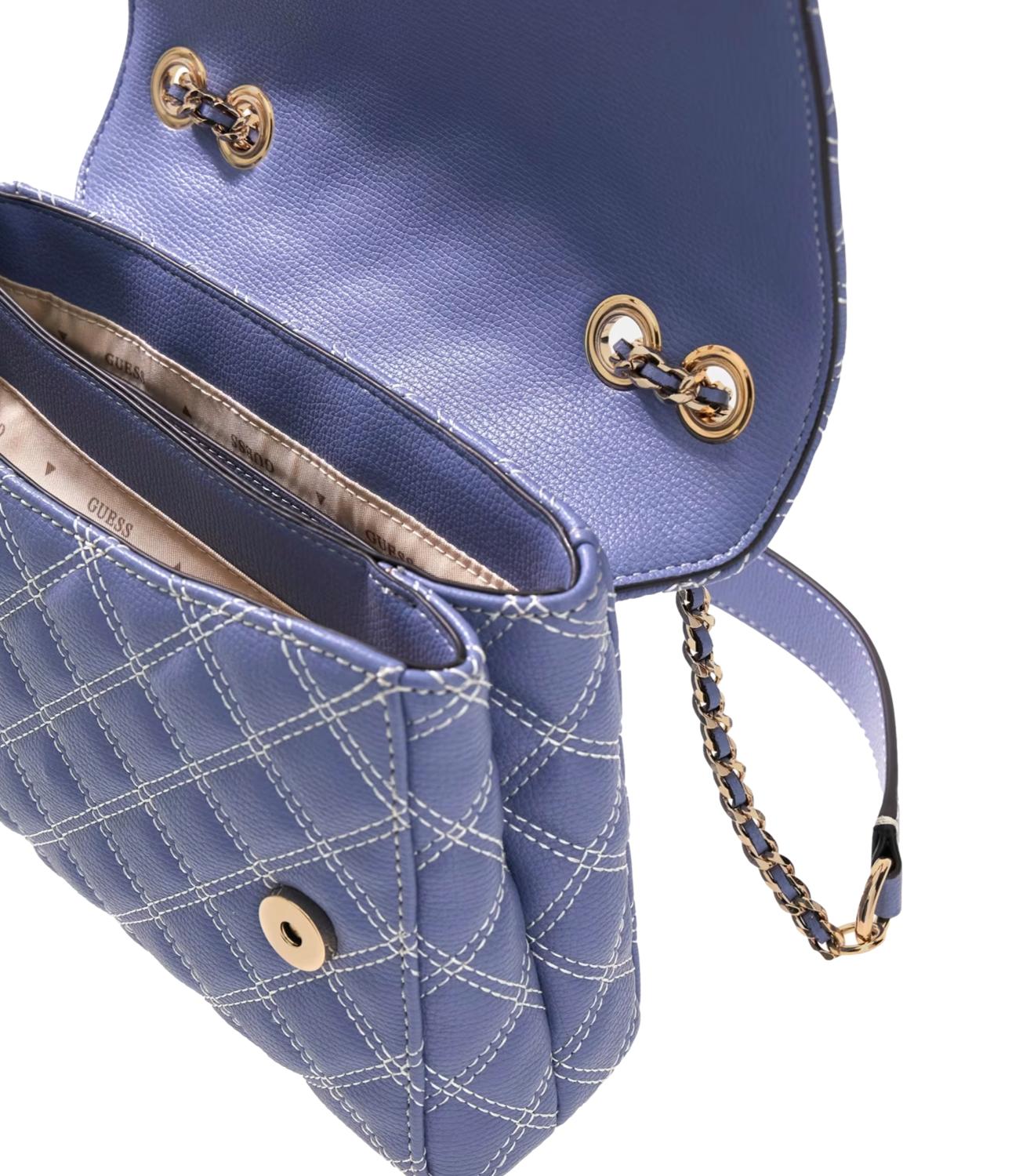 Guess Borsa Tracolla GIULLY Grey Blue Donna