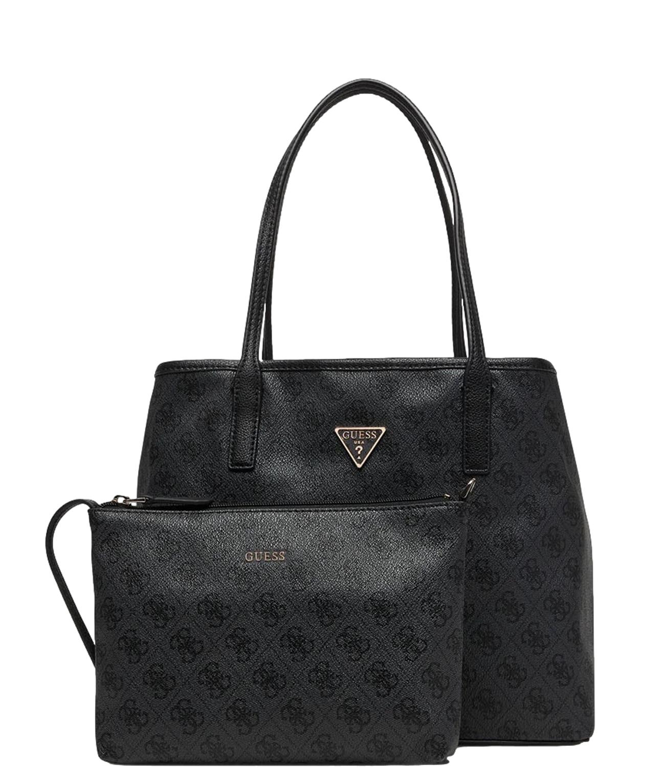 Guess Borsa VICTTORIA Coal Logo Donna