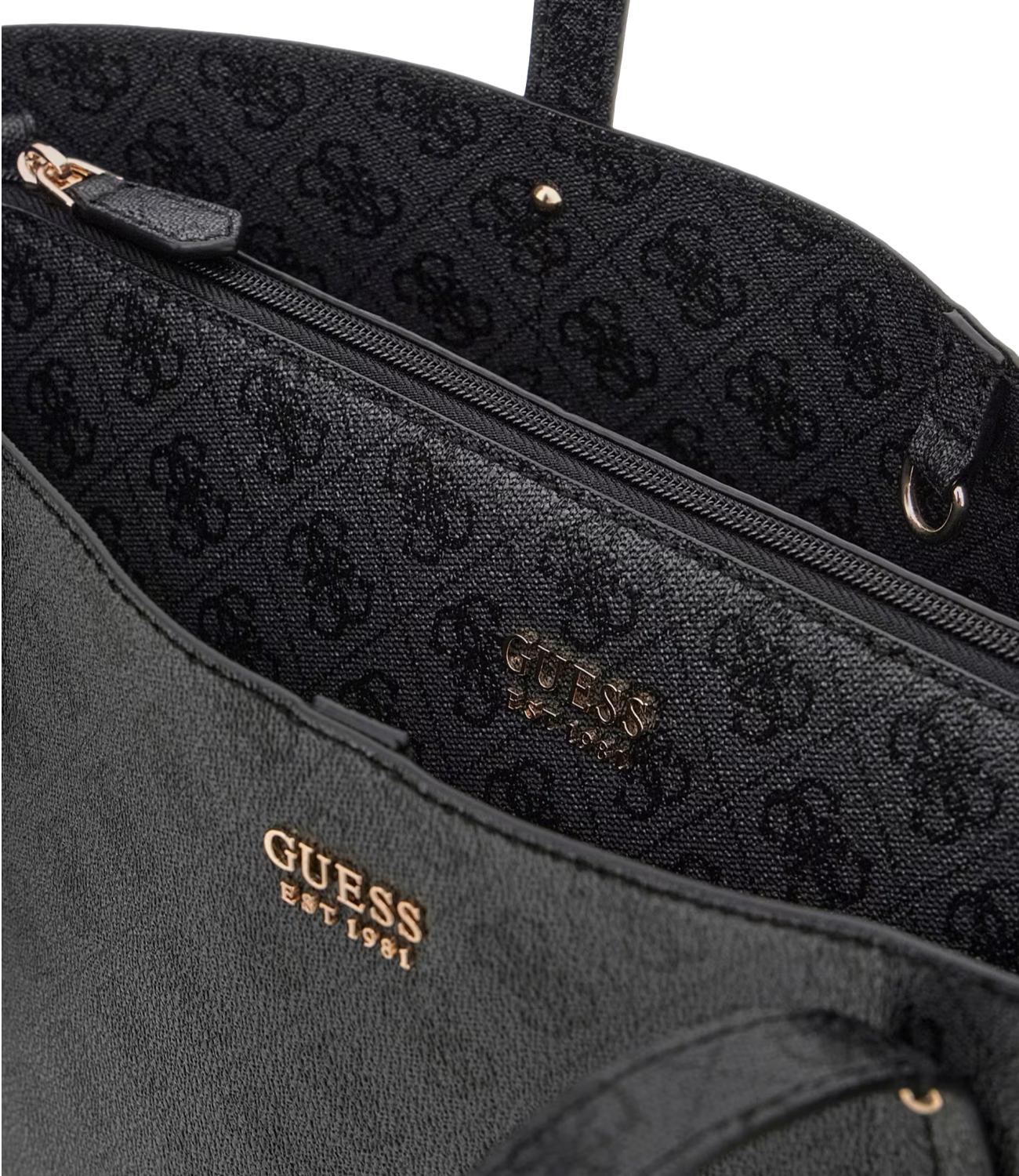 Guess Borsa Brenton Nera Donna