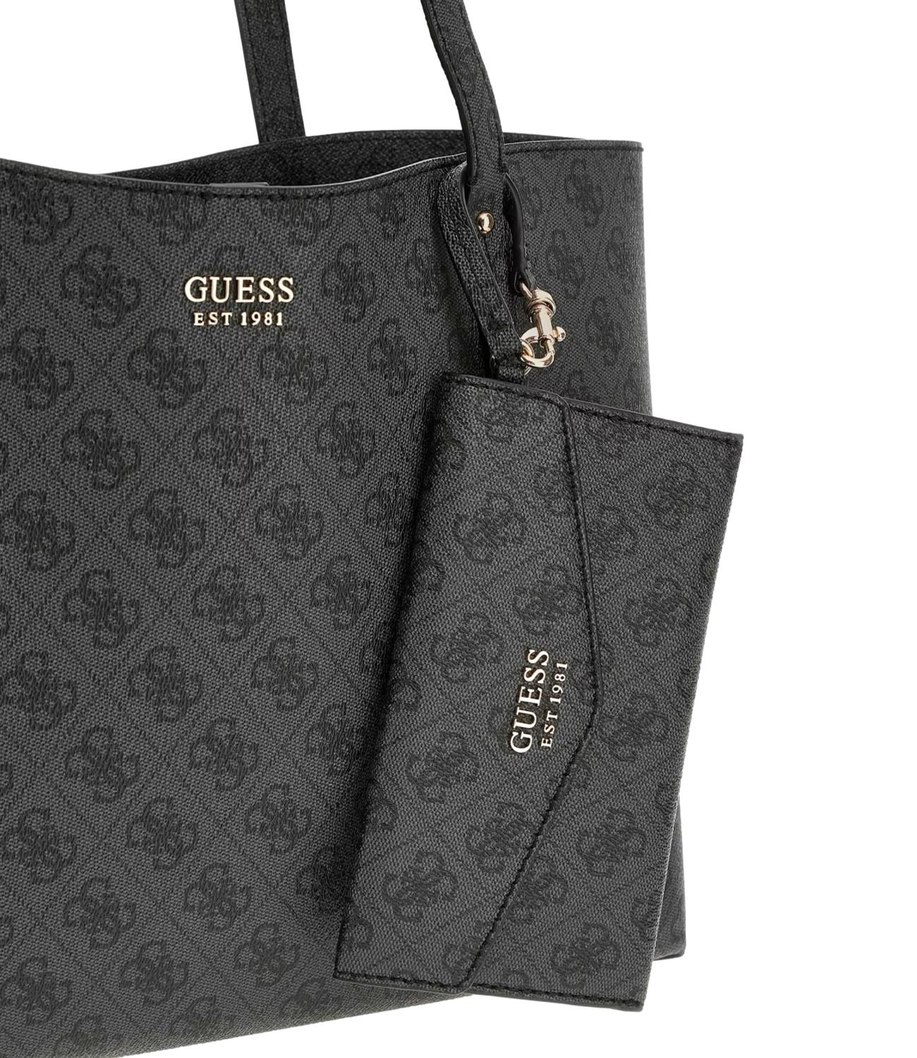 Guess Borsa Brenton Nera Donna