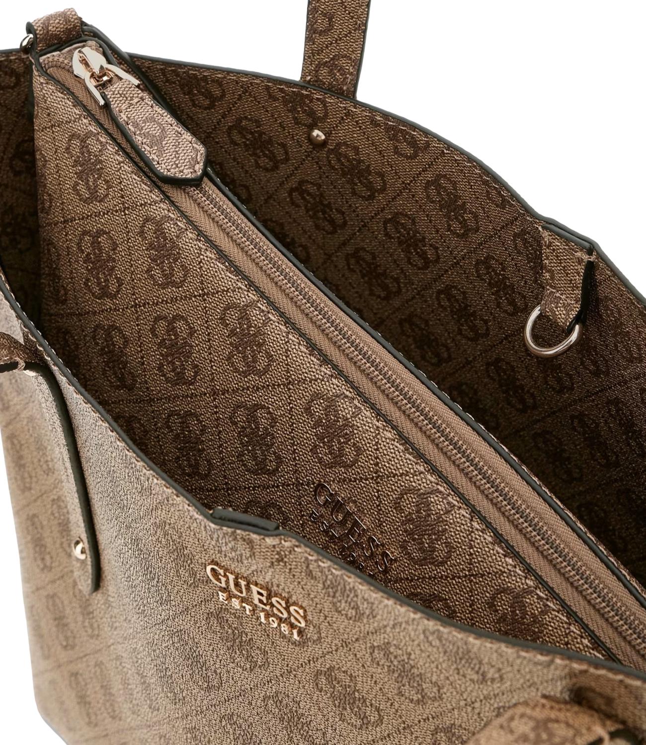 Guess Borsa Brenton Beige Donna
