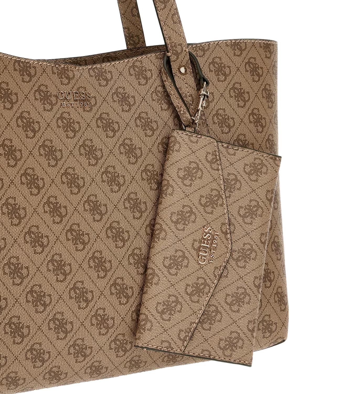 Guess Borsa Brenton Beige Donna