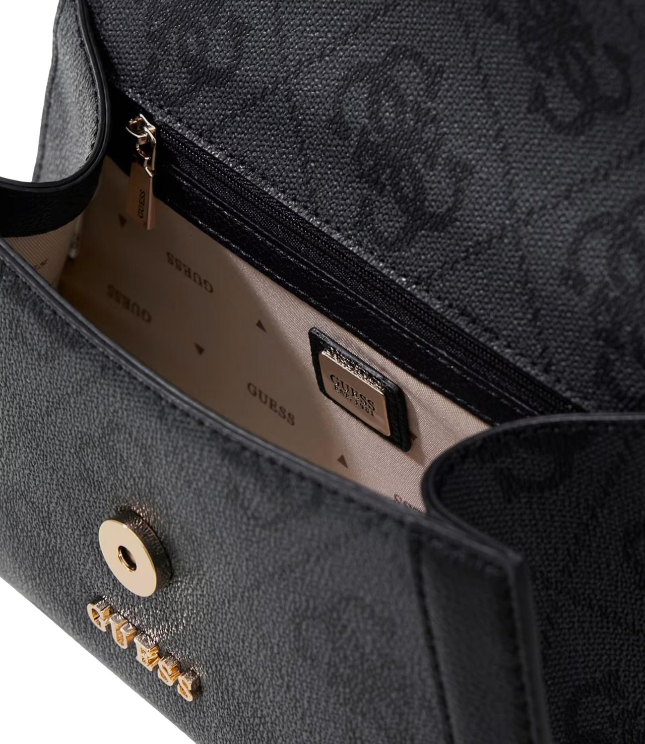 Guess Borsa a spalla Karnilla Nera Donna