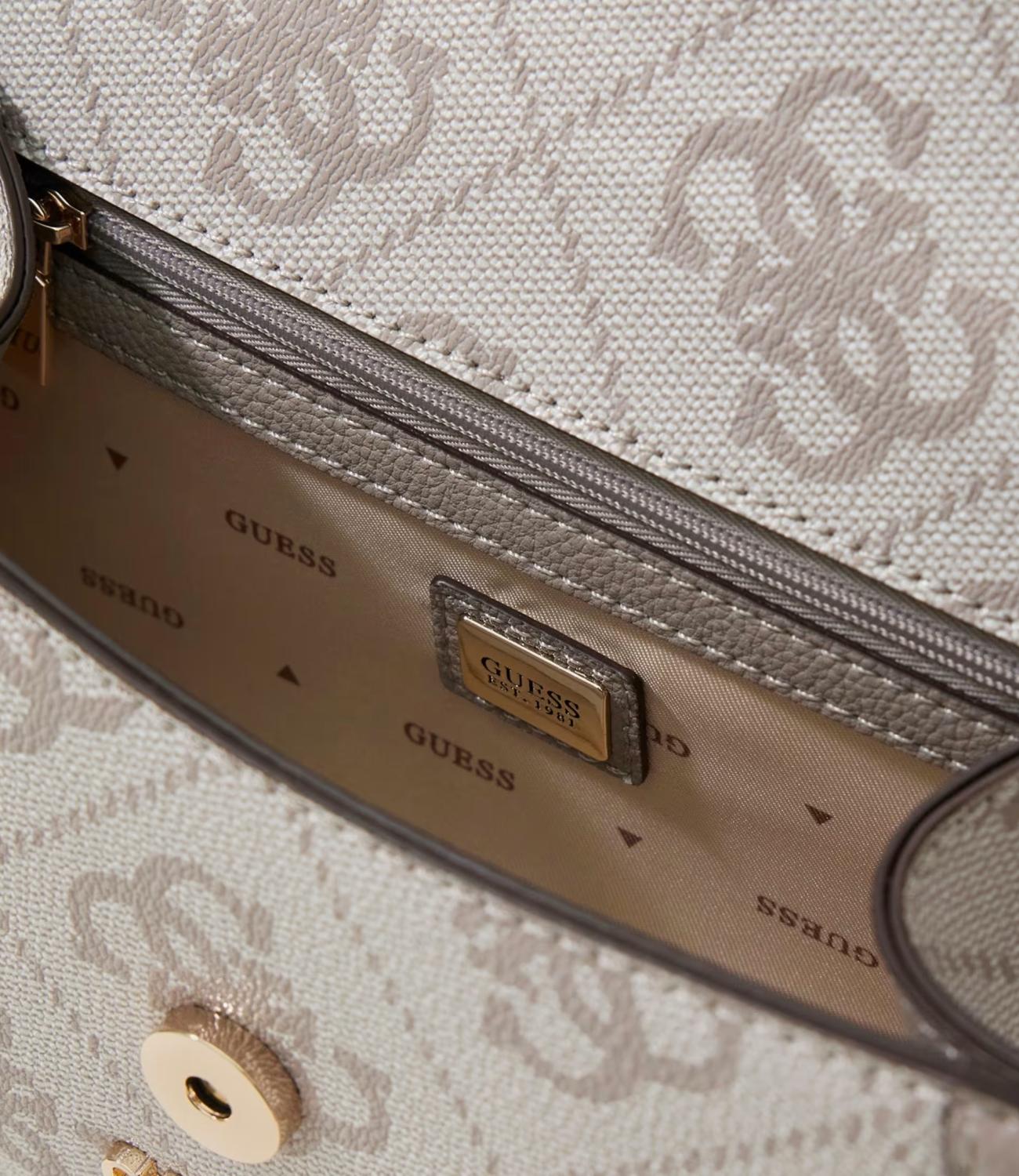Guess Borsa a spalla Dark Taupe Donna