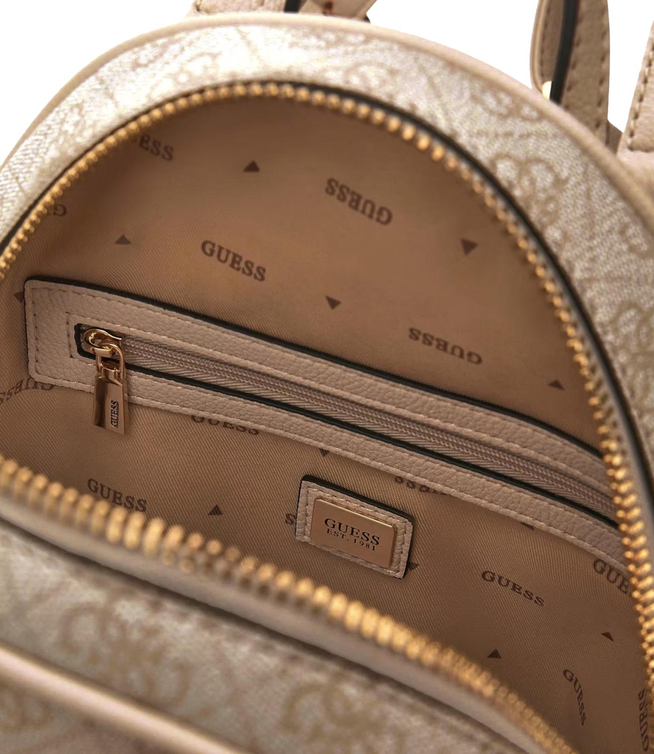Guess Zaino Mini Manhattan Marrone Donna