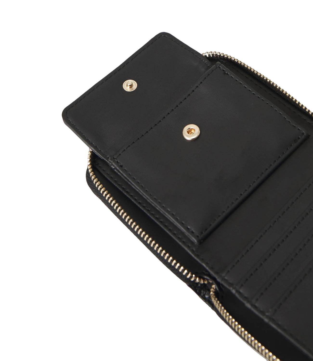 Guess Portafoglio Mini Cresidia Black Logo Donna