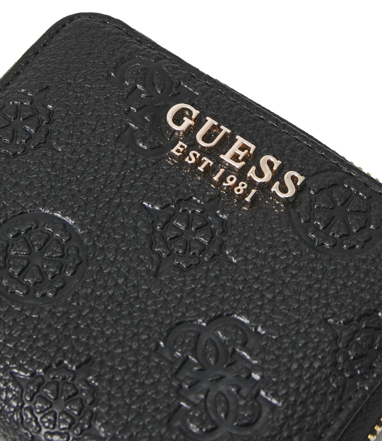 Guess Portafoglio Mini Cresidia Black Logo Donna