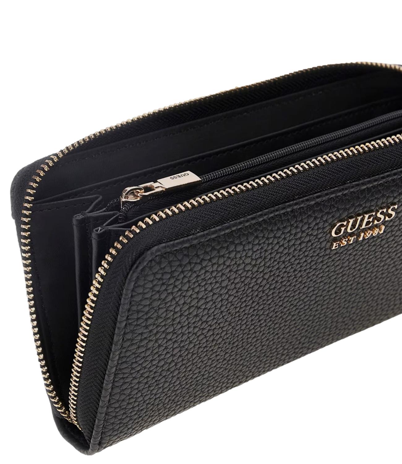 Guess Portafoglio Brenton Black Donna