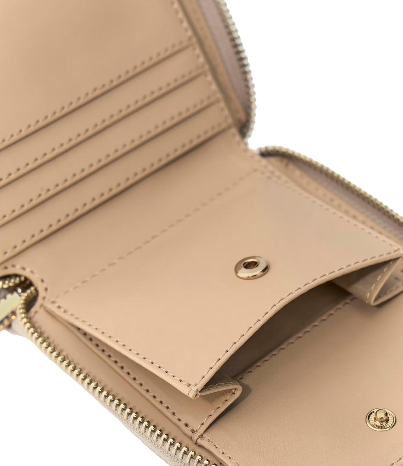 Guess portafoglio Lurel mini beige donna