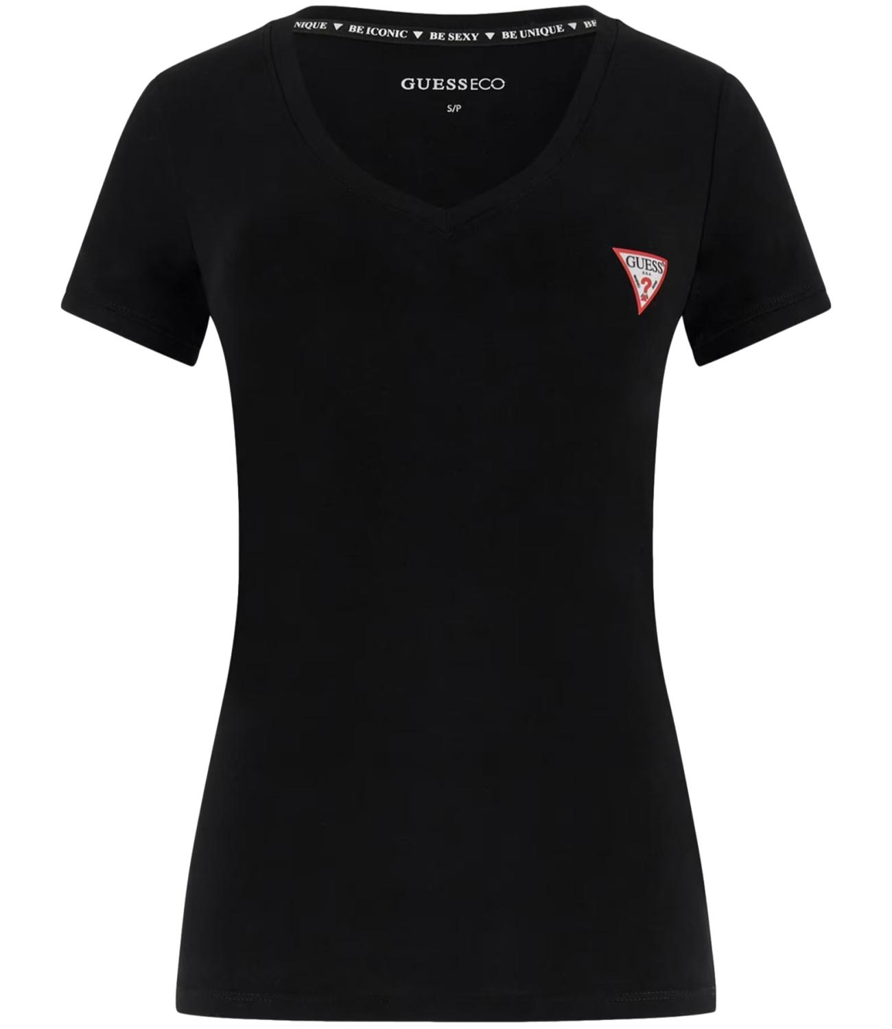 Guess T-shirt Nero Donna