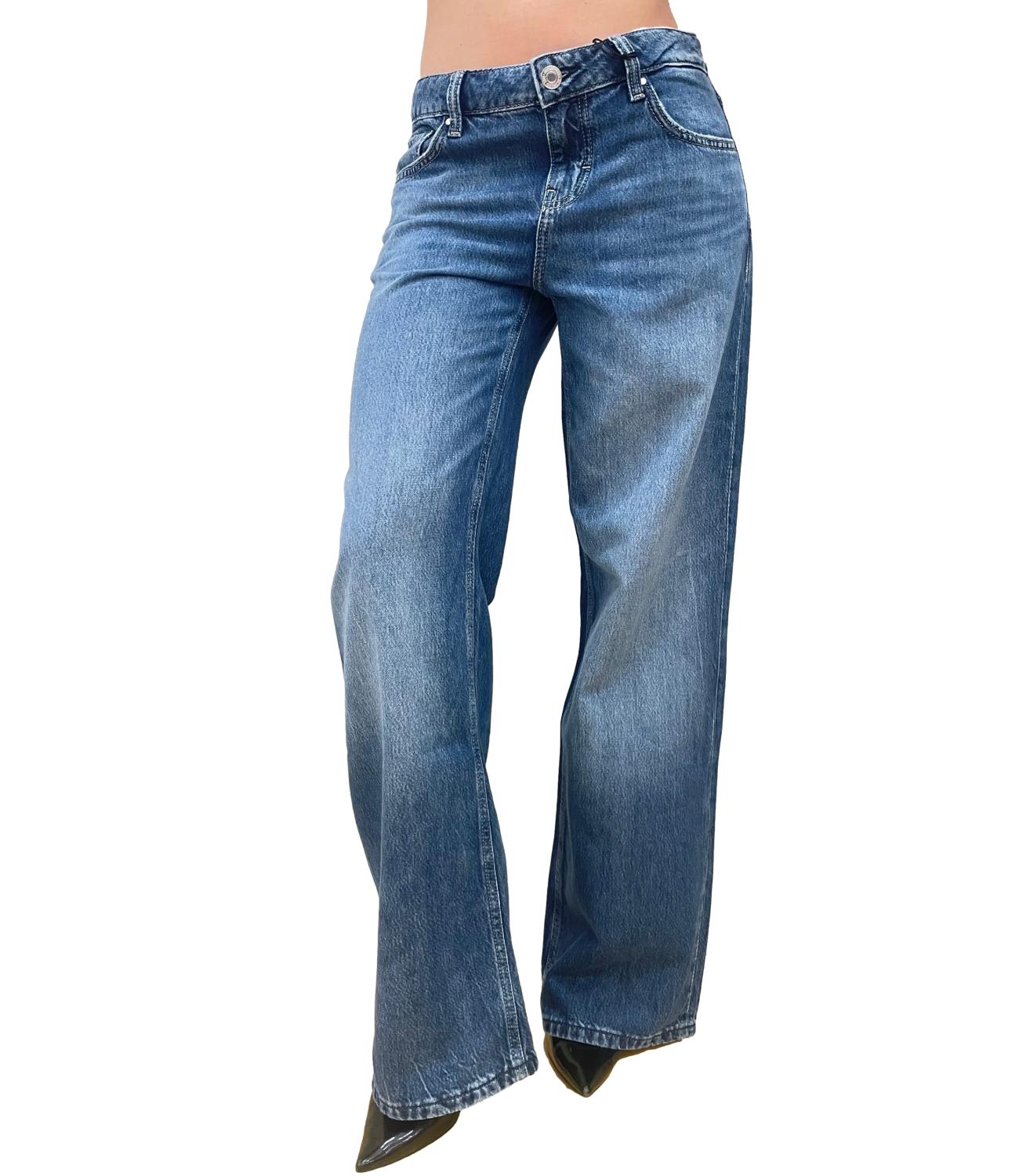 Guess Jeans Low Rise Baggy Deep Dive Donna