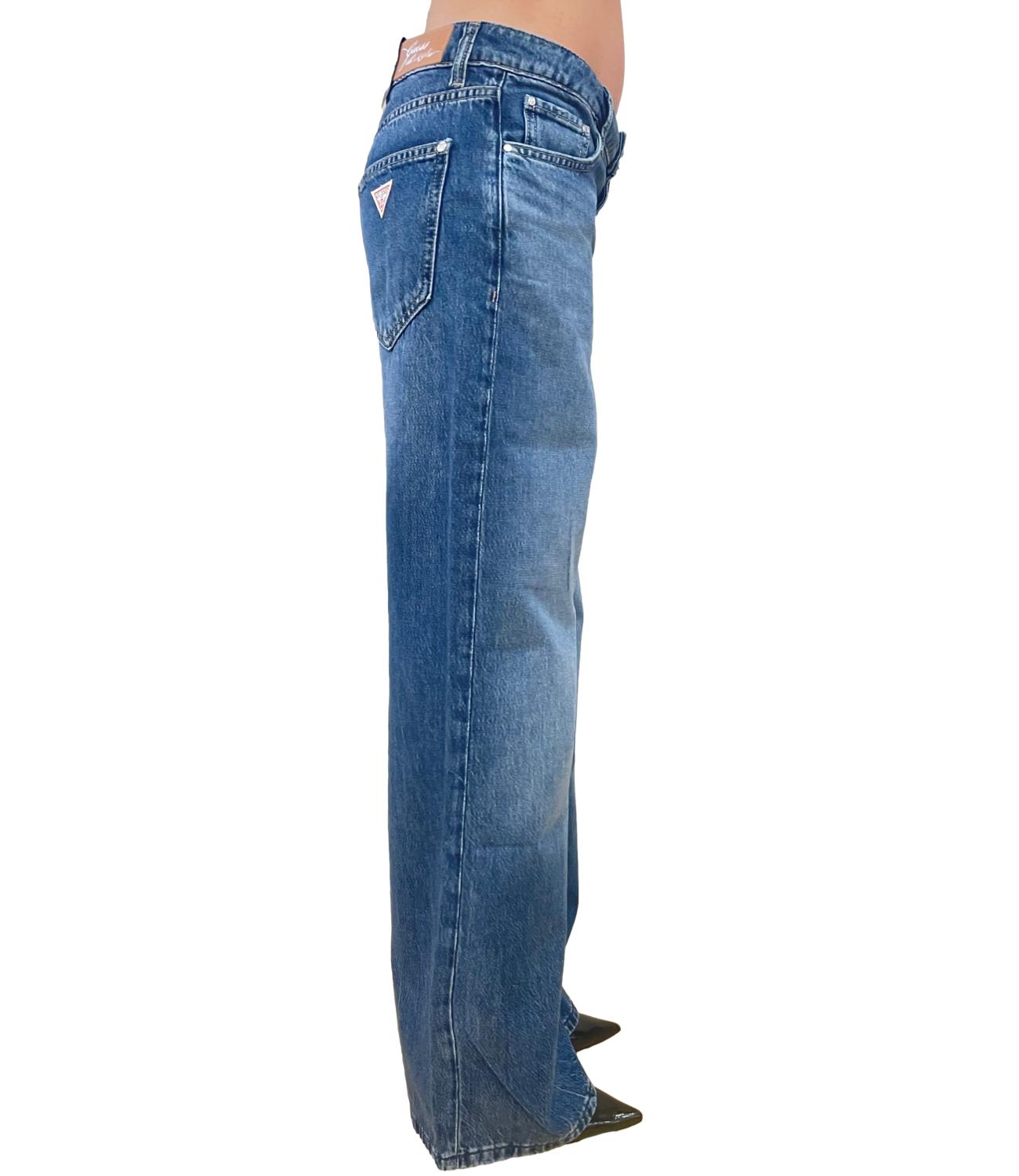 Guess Jeans Low Rise Baggy Deep Dive Donna