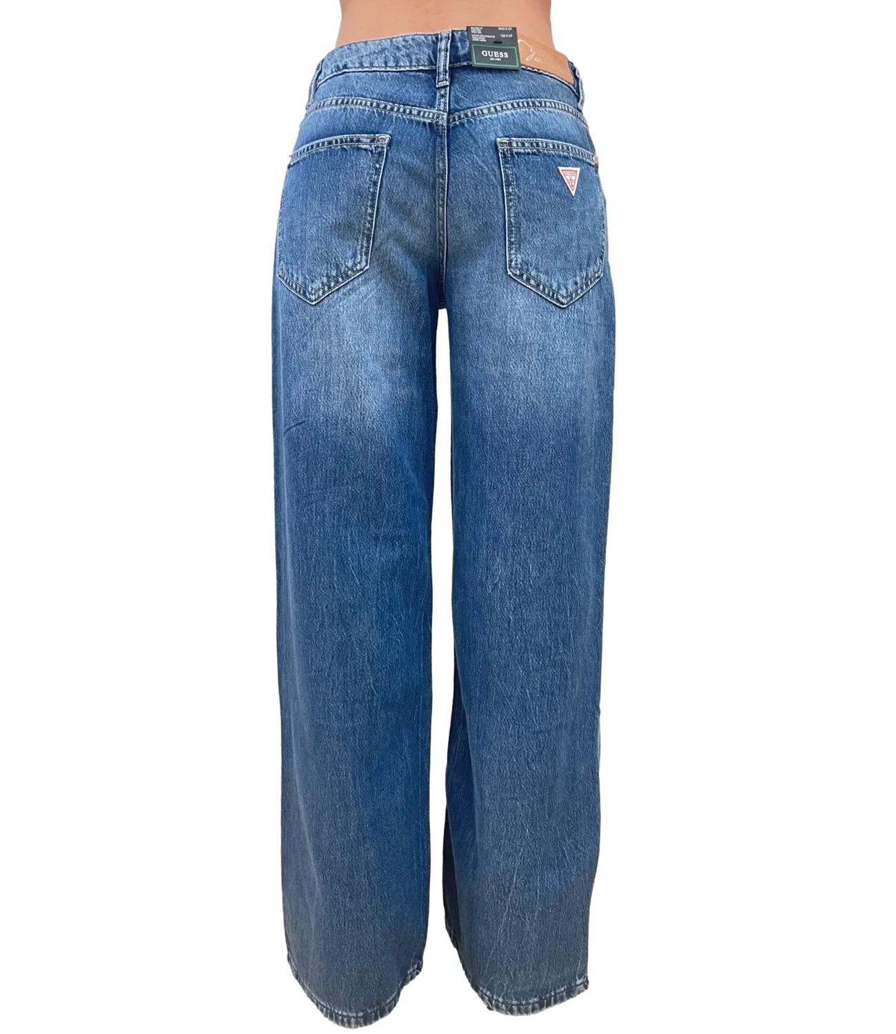 Guess Jeans Low Rise Baggy Deep Dive Donna