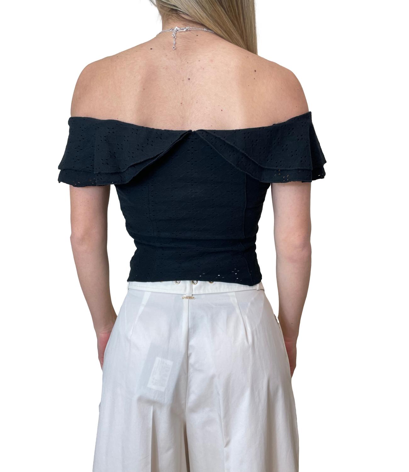 Guess Top Nero Donna